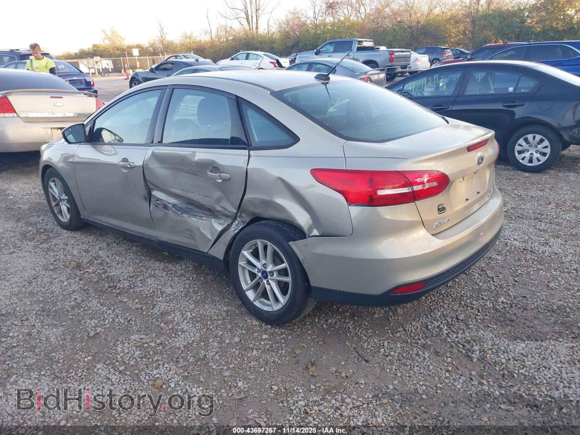 2016 FORD FOCUS - VIN: 1FADP3F23GL252265 - Фото 3