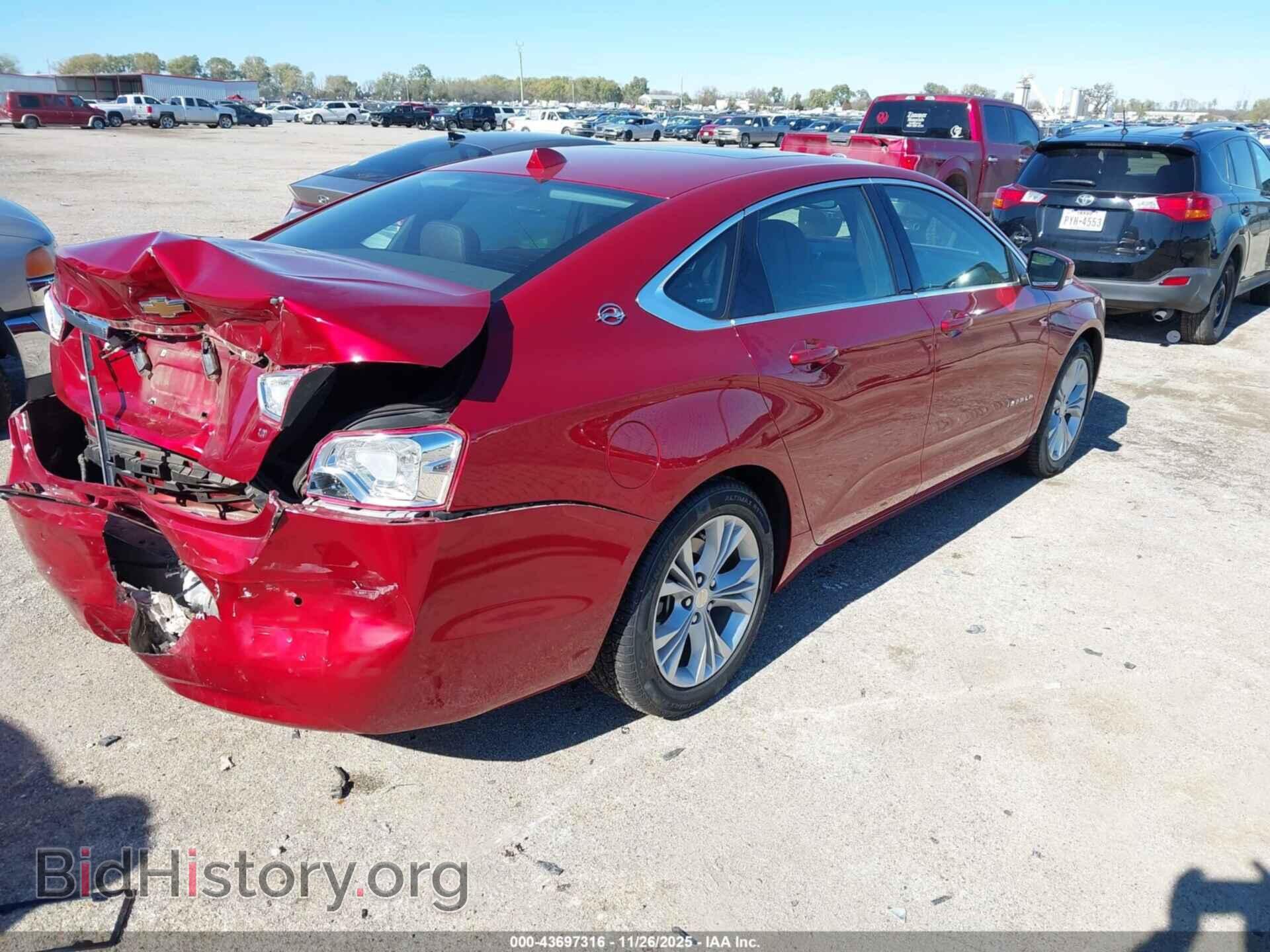 2014 CHEVROLET IMPALA - VIN: 2G1125S37E9195071 - Фото 4