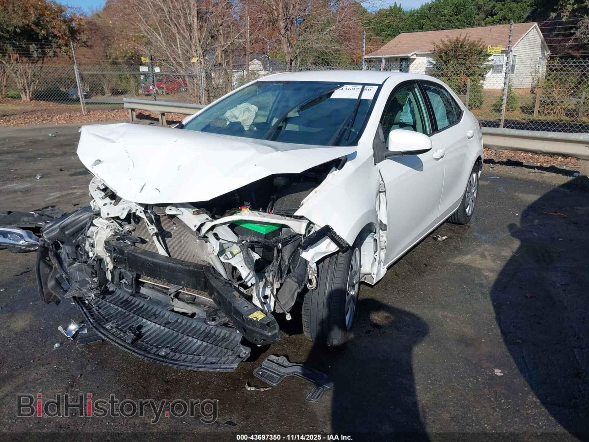 2014 TOYOTA COROLLA - VIN: 2T1BURHE2EC035637 - Фото 2