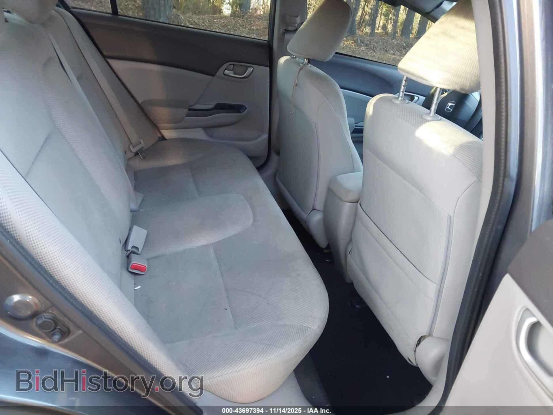 2012 HONDA CIVIC - VIN: 19XFB2F54CE102741 - Фото 8