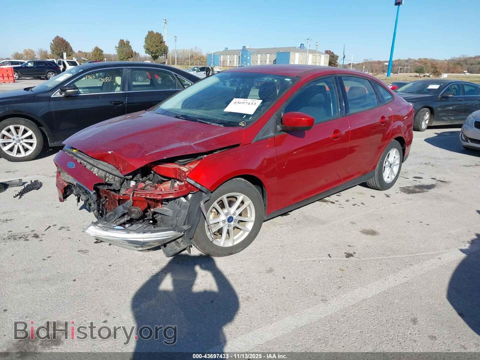 2018 FORD FOCUS - VIN: 1FADP3F29JL322021 - Фото 2
