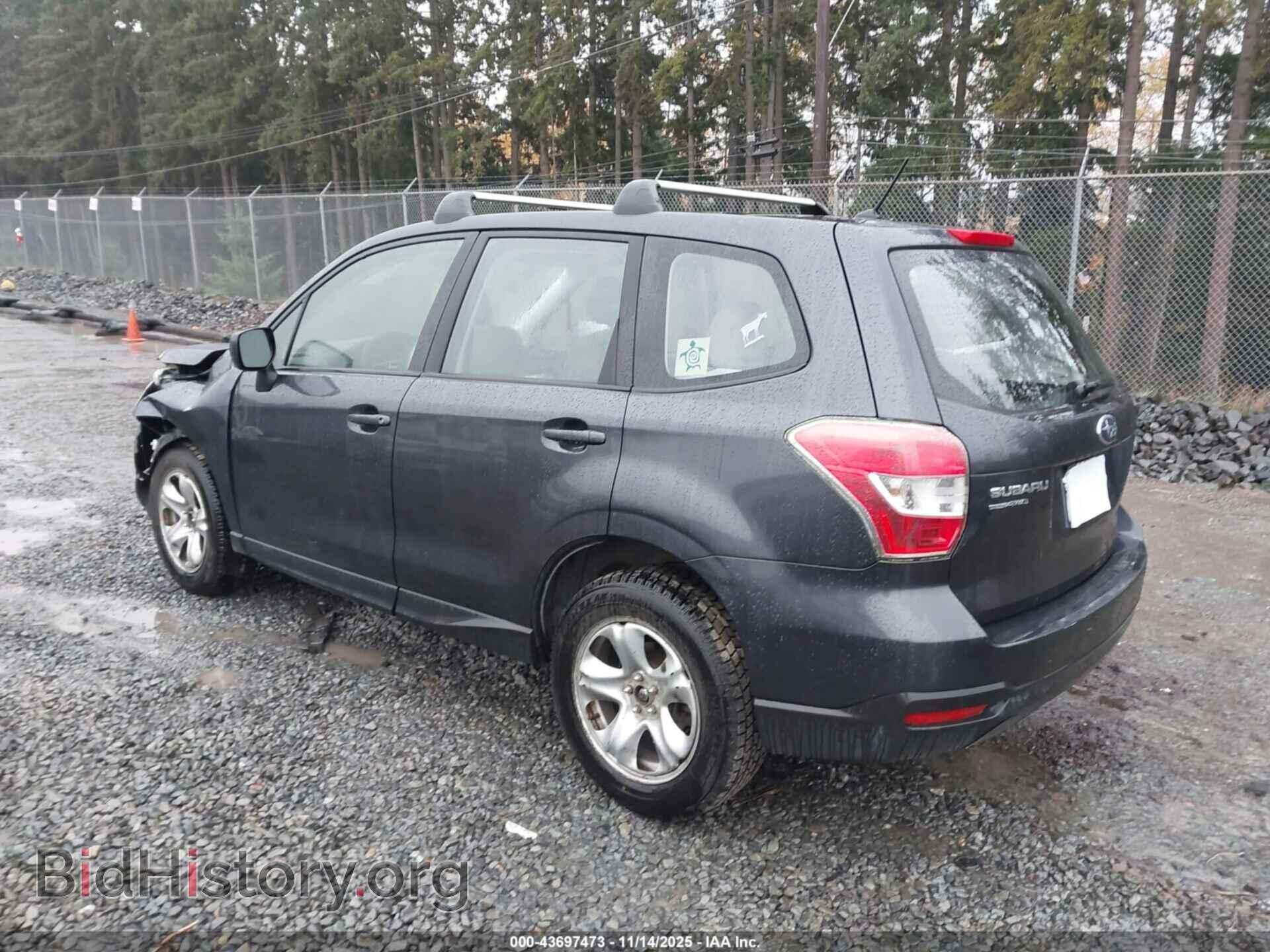 2014 SUBARU FORESTER - VIN: JF2SJAAC2EH427274 - Фото 3