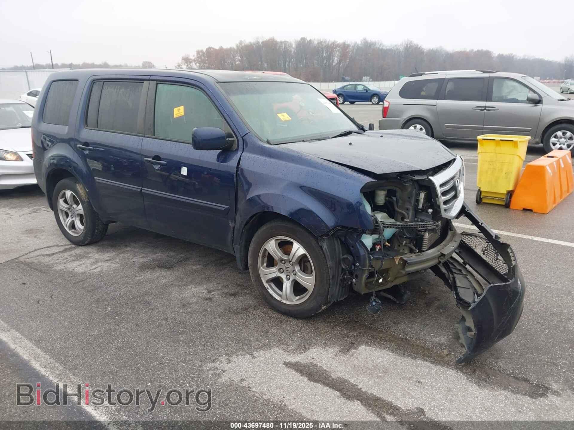 Фотография 5FNYF4H56EB039287 - HONDA PILOT 2014