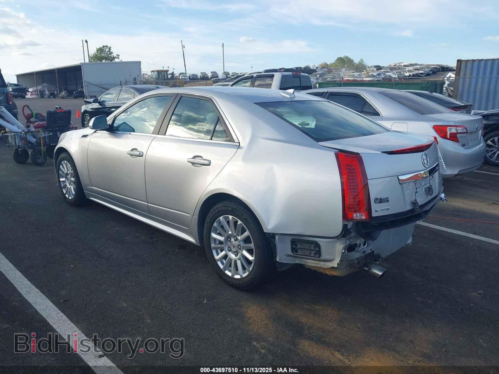 2012 CADILLAC CTS - VIN: 1G6DA5E56C0149620 - Фото 3