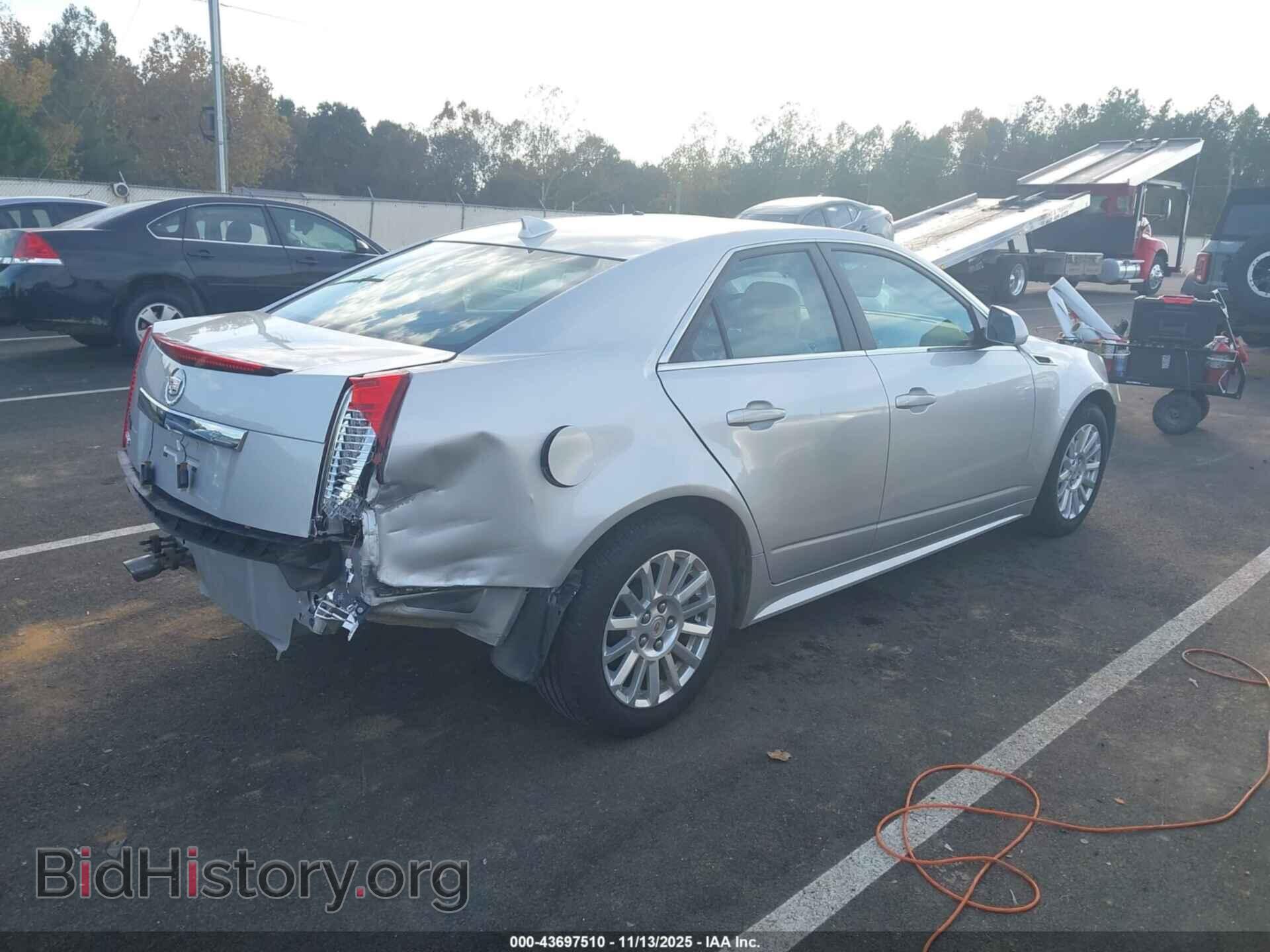 2012 CADILLAC CTS - VIN: 1G6DA5E56C0149620 - Фото 4
