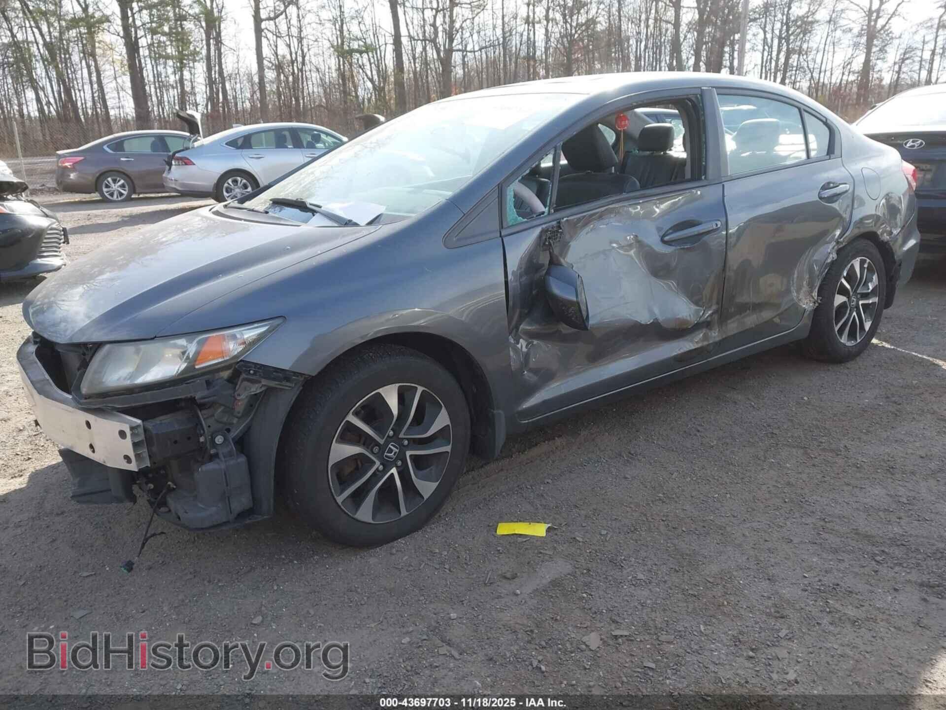 2013 HONDA CIVIC - VIN: 2HGFB2F95DH544485 - Фото 2