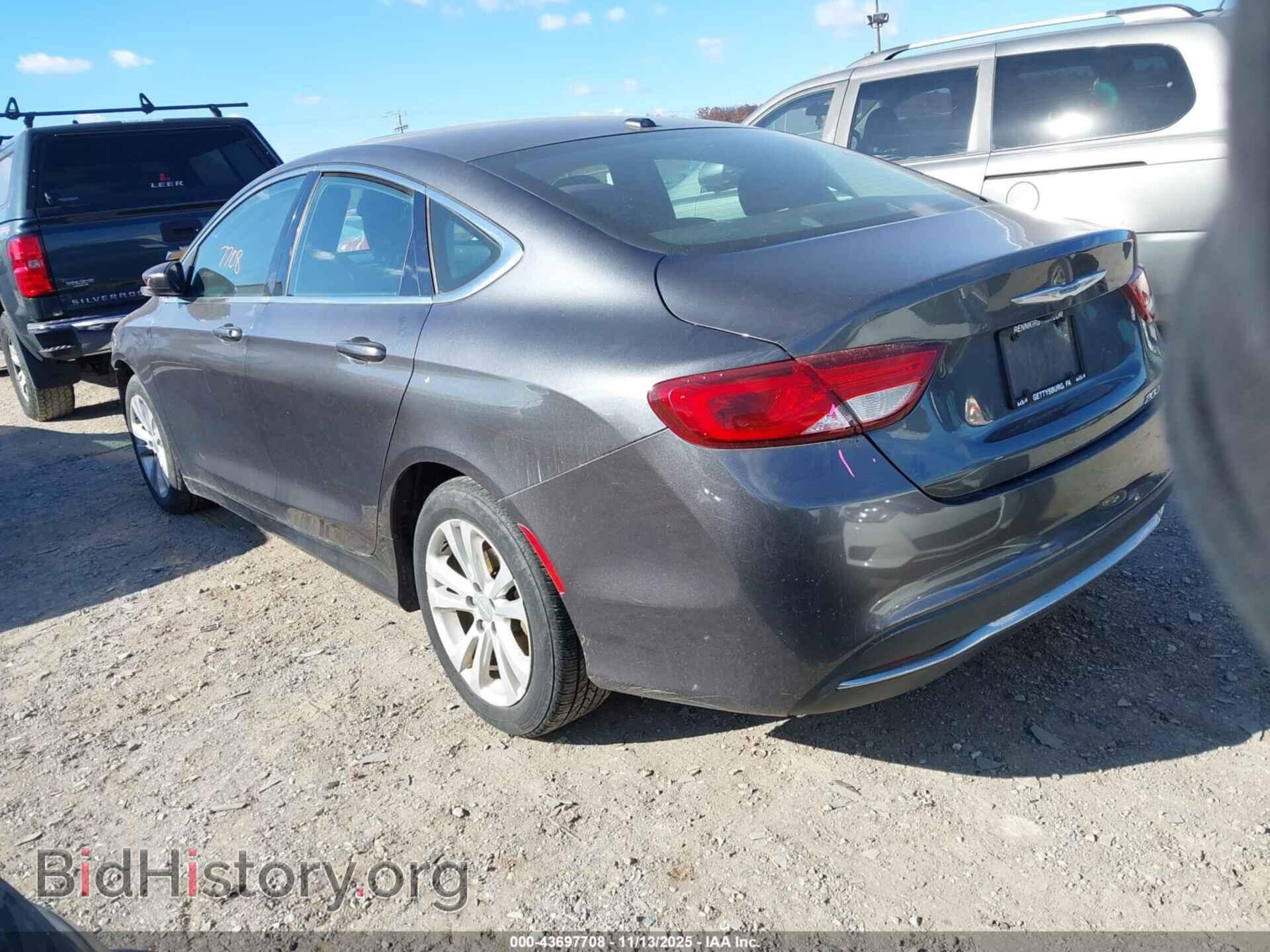 2015 CHRYSLER 200 - VIN: 1C3CCCABXFN665316 - Фото 3