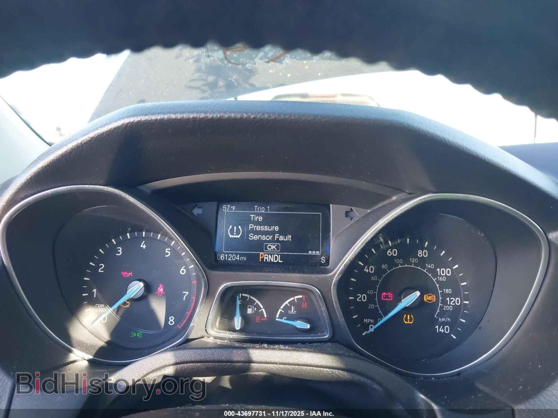 2017 FORD FOCUS - VIN: 1FADP3F25HL347086 - Фото 7