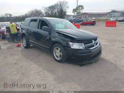 2018 Dodge JOURNEY SE, черный — VIN 3C4PDCAB7JT309618, IAAI