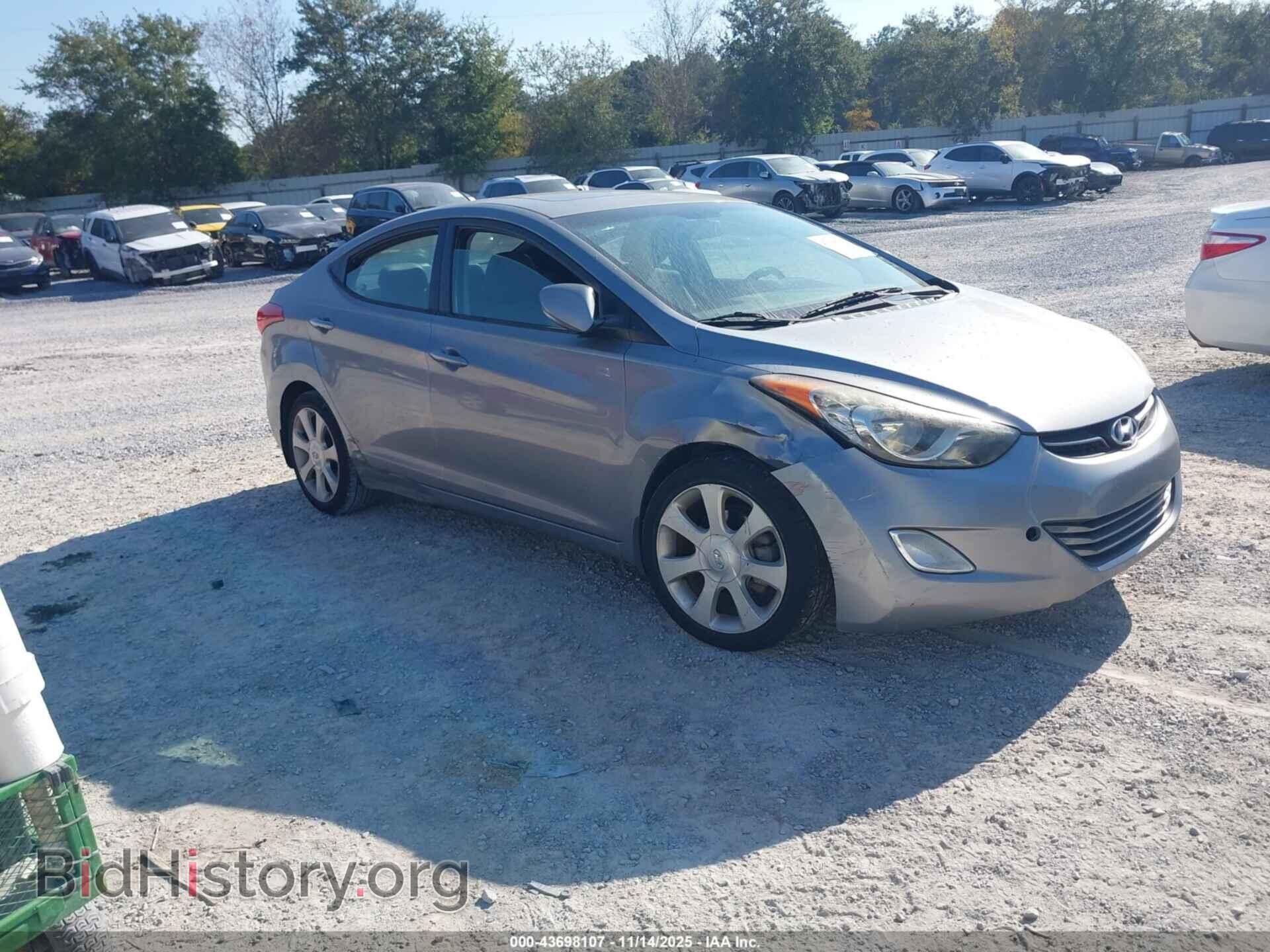 Photo KMHDH4AE6DU933696 - HYUNDAI ELANTRA 2013