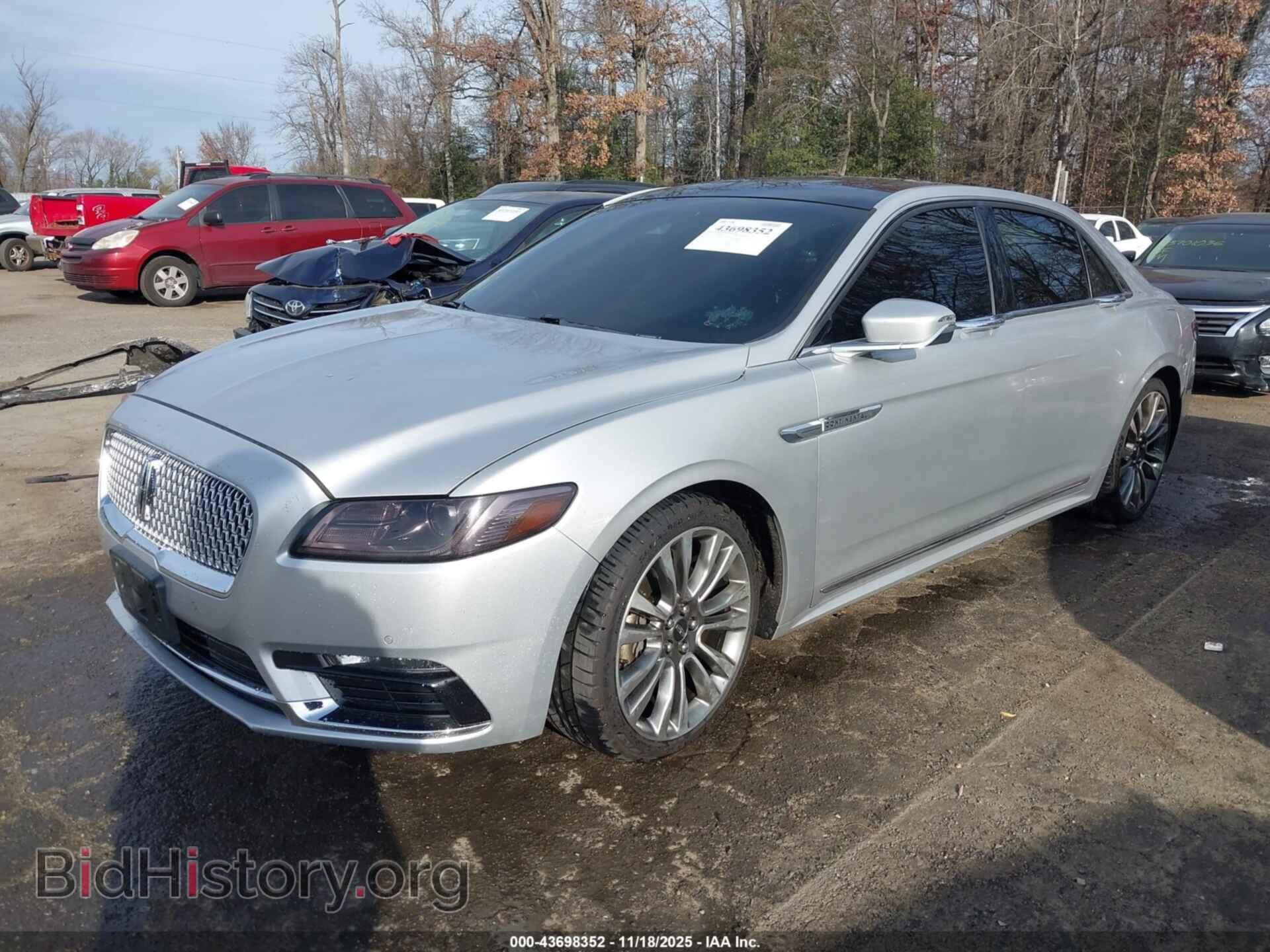 2017 LINCOLN CONTINENTAL - VIN: 1LN6L9TK0H5626886 - Фото 2