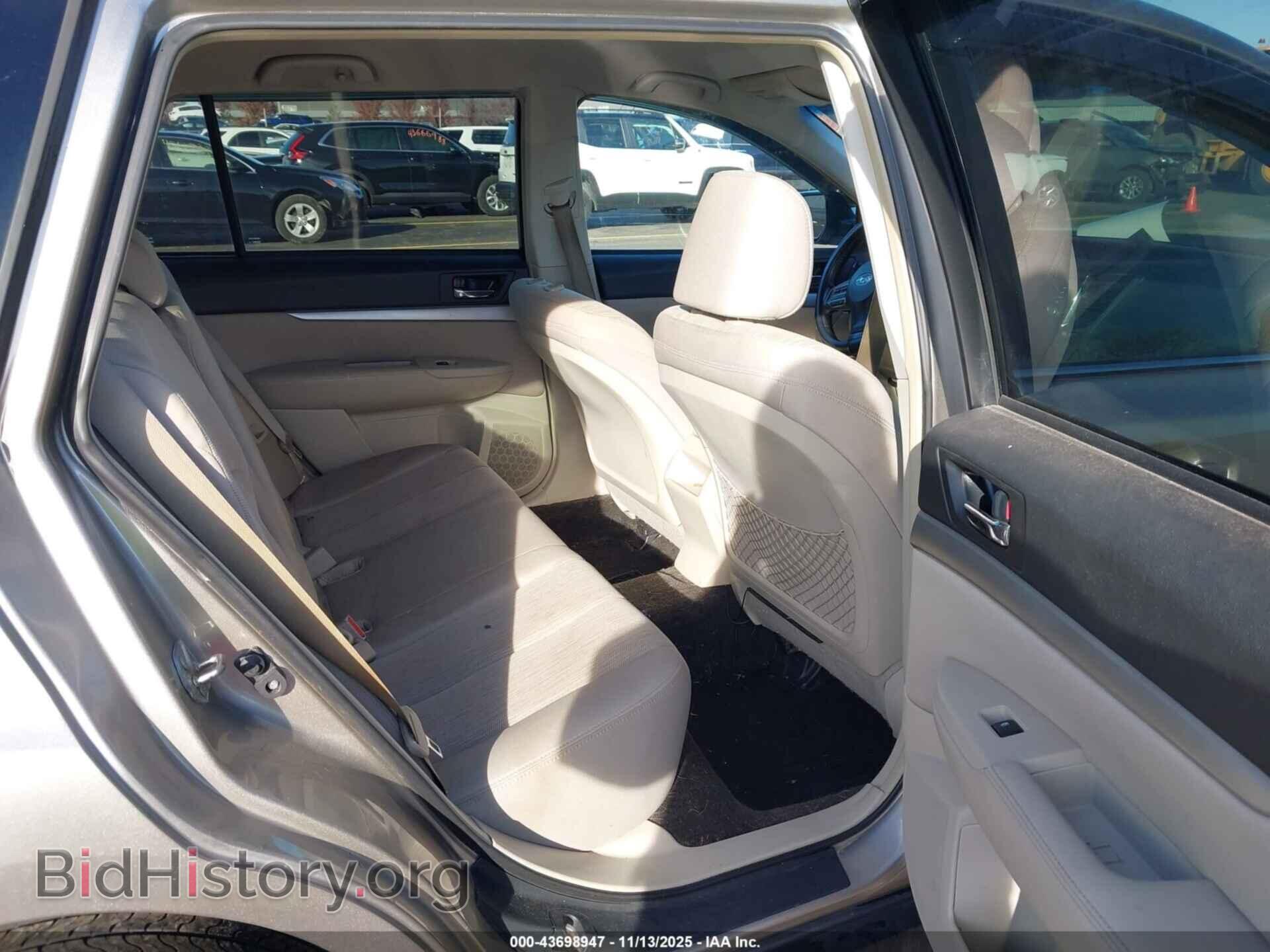 2014 SUBARU OUTBACK - VIN: 4S4BRCCC2E3292502 - Фото 8