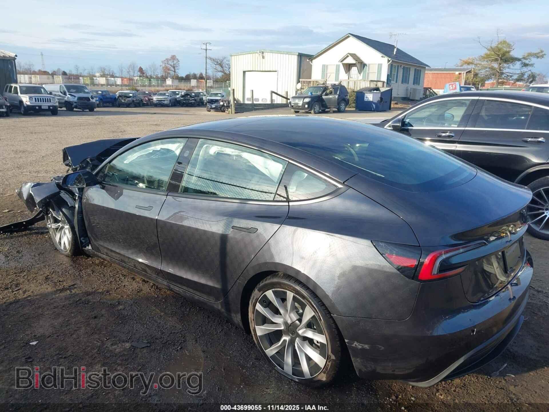 2024 TESLA MODEL 3 - VIN: 5YJ3E1EB5RF827408 - Фото 3