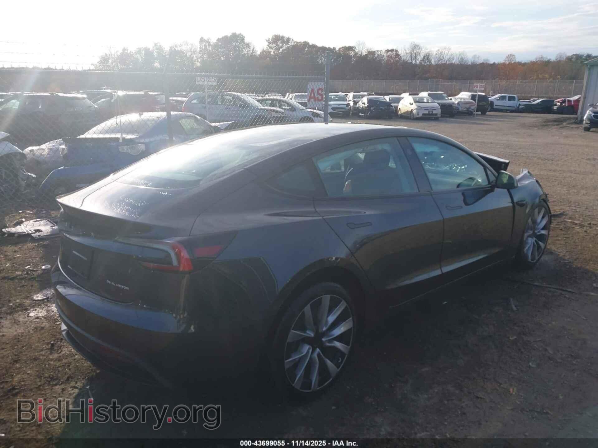 2024 TESLA MODEL 3 - VIN: 5YJ3E1EB5RF827408 - Фото 4