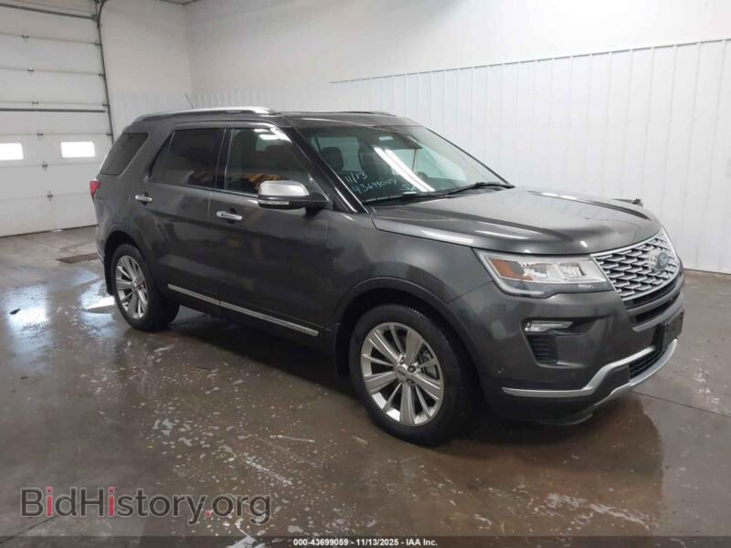 2018 Ford EXPLORER Platinum (VIN 1FM5K8HTXJGB65362) — photo 1 of 17, IAAI, damage: left side