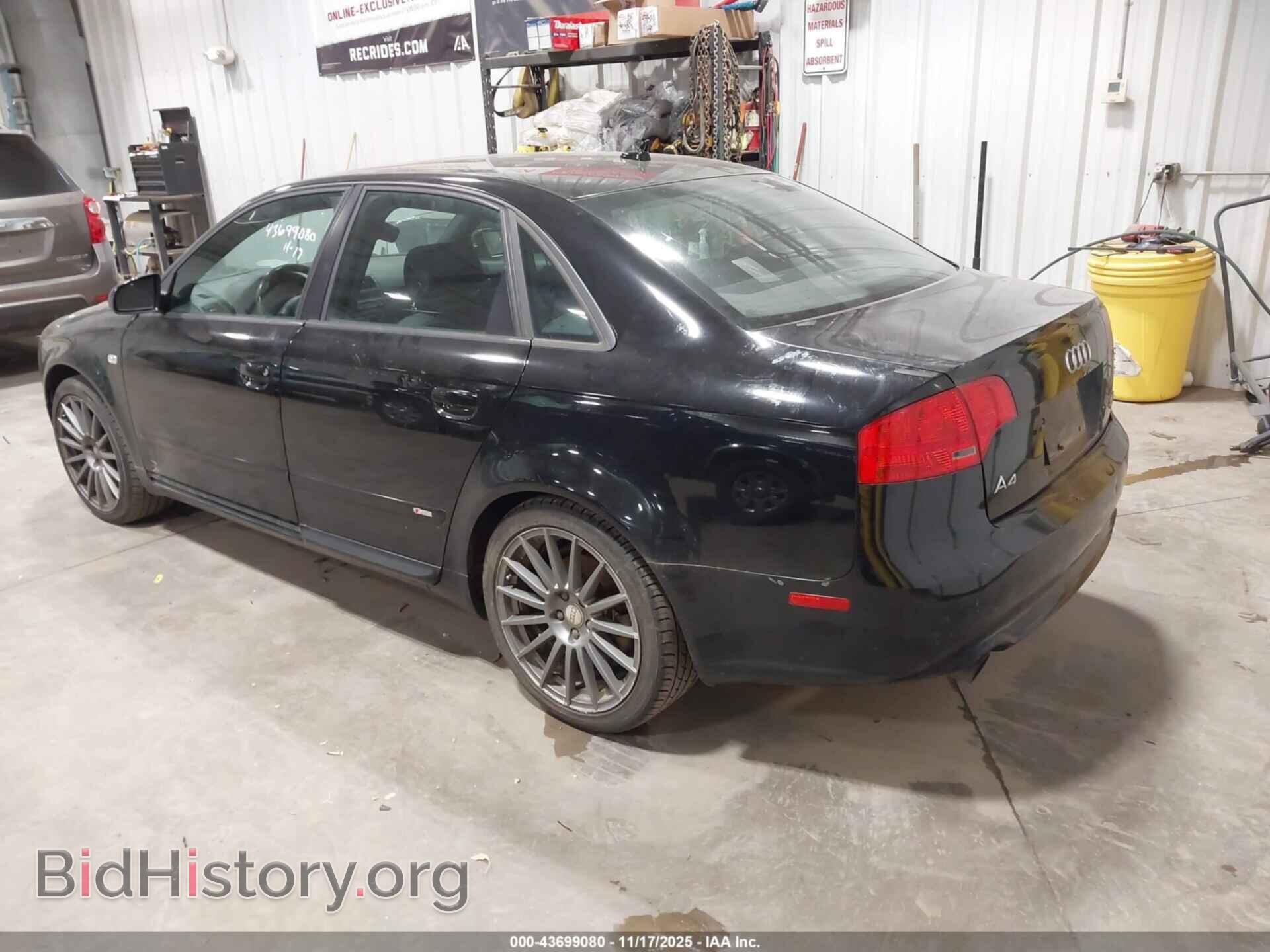 2007 AUDI A4 - VIN: WAUEF78E57A017861 - Фото 3