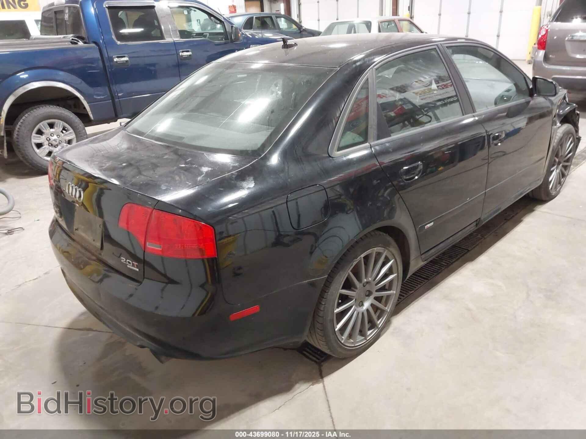 2007 AUDI A4 - VIN: WAUEF78E57A017861 - Фото 4
