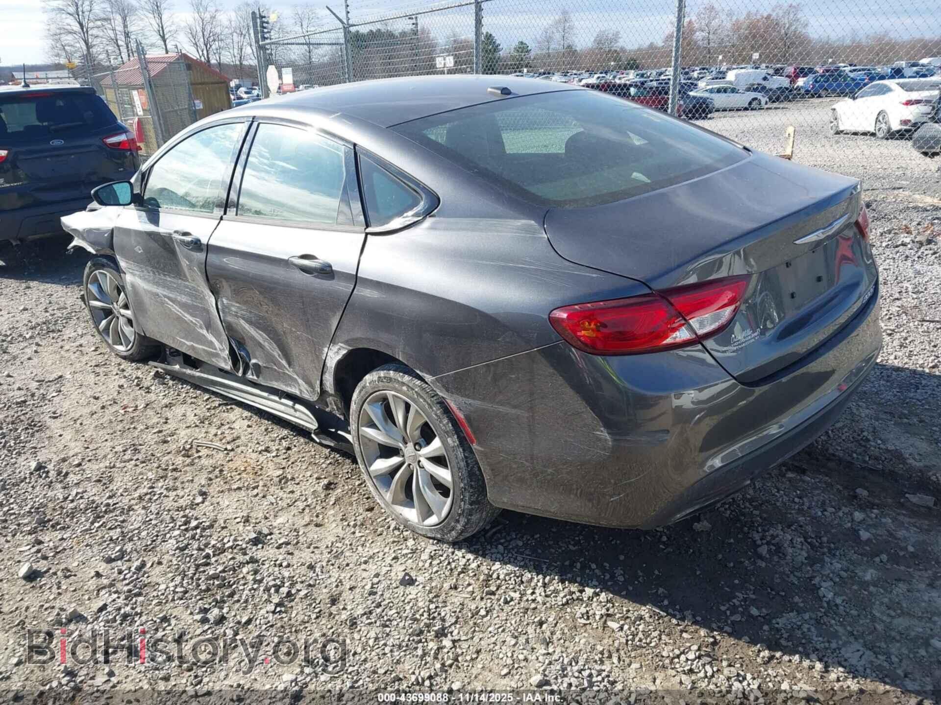 2016 CHRYSLER 200 - VIN: 1C3CCCBB5GN111603 - Фото 3