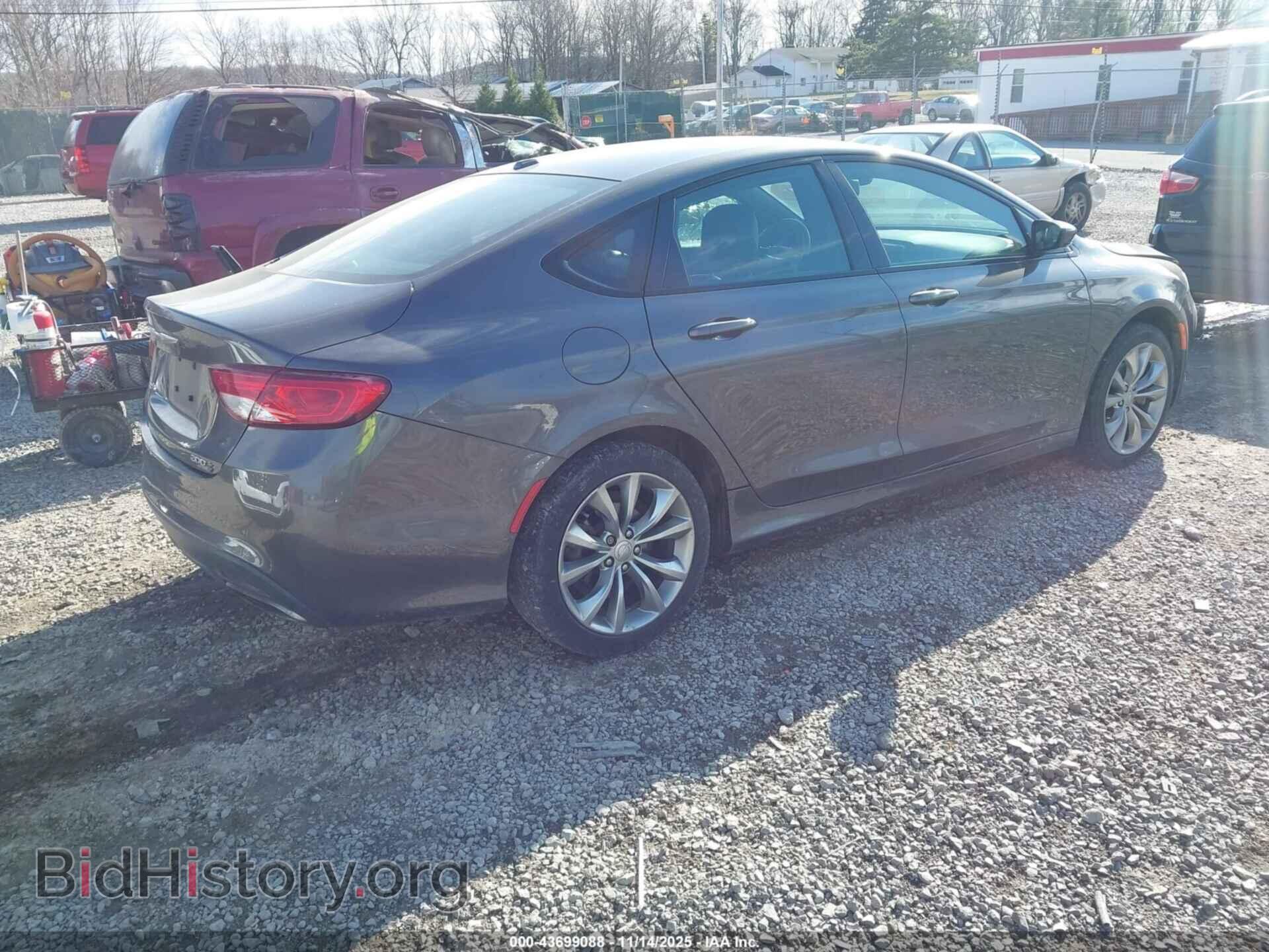 2016 CHRYSLER 200 - VIN: 1C3CCCBB5GN111603 - Фото 4