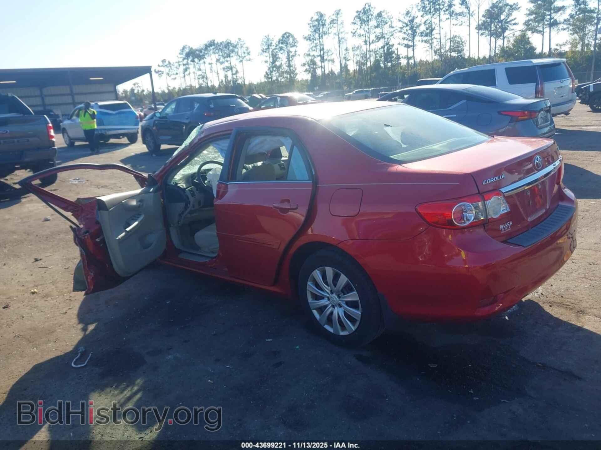 2013 TOYOTA COROLLA - VIN: 5YFBU4EEXDP143302 - Фото 3