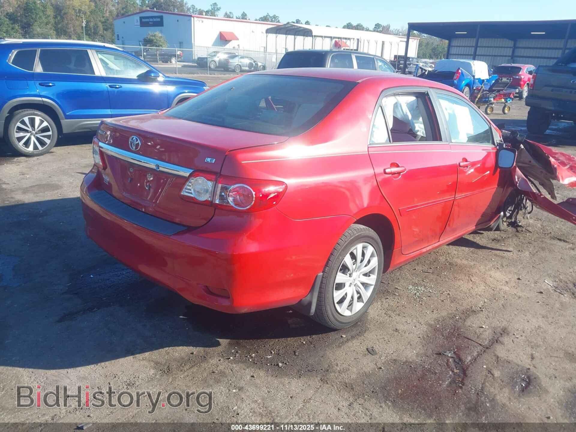 2013 TOYOTA COROLLA - VIN: 5YFBU4EEXDP143302 - Фото 4