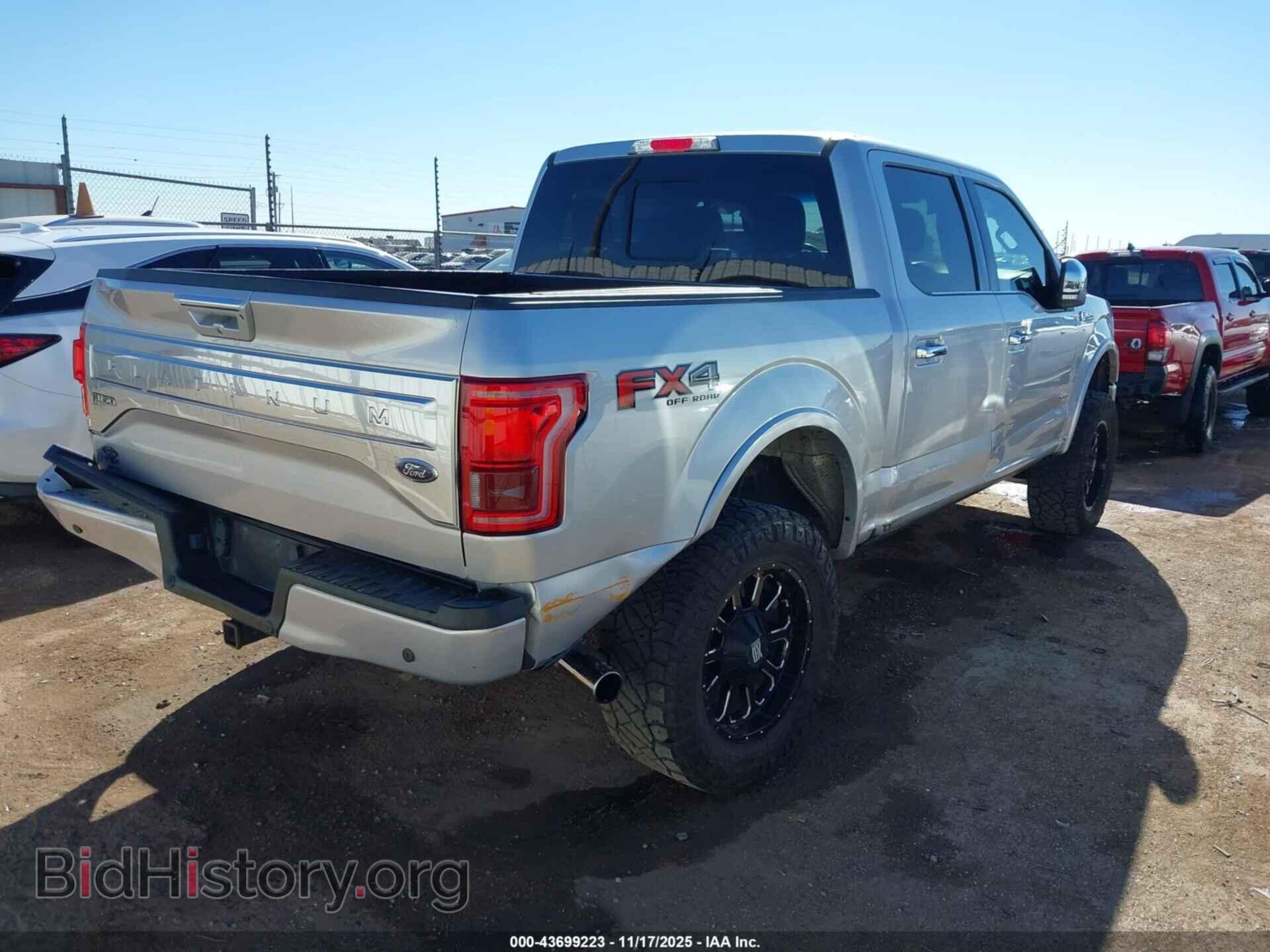 2016 FORD F-150 - VIN: 1FTEW1EG3GFA77713 - Фото 4