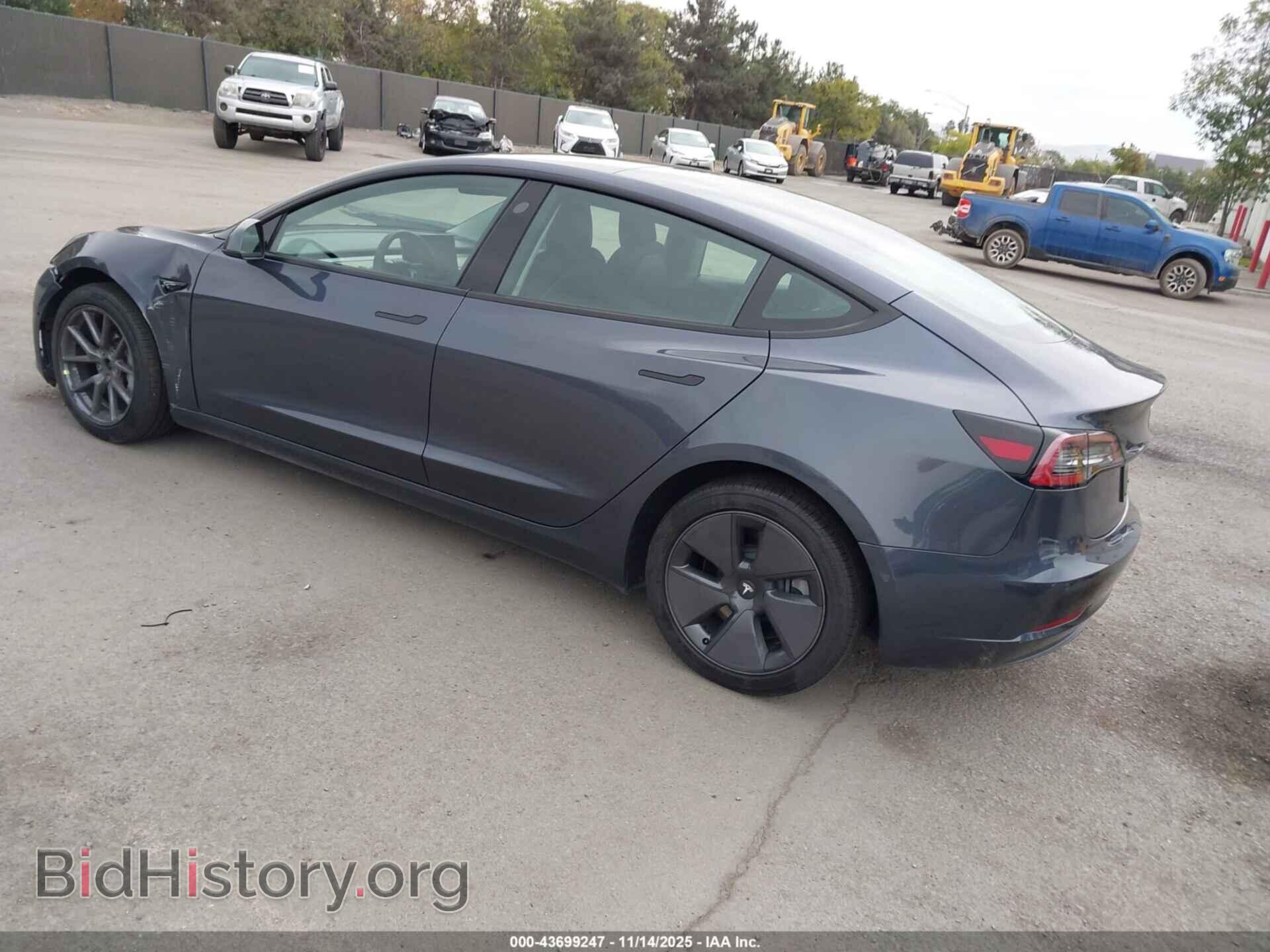 2022 TESLA MODEL 3 - VIN: 5YJ3E1EB1NF343469 - Фото 3