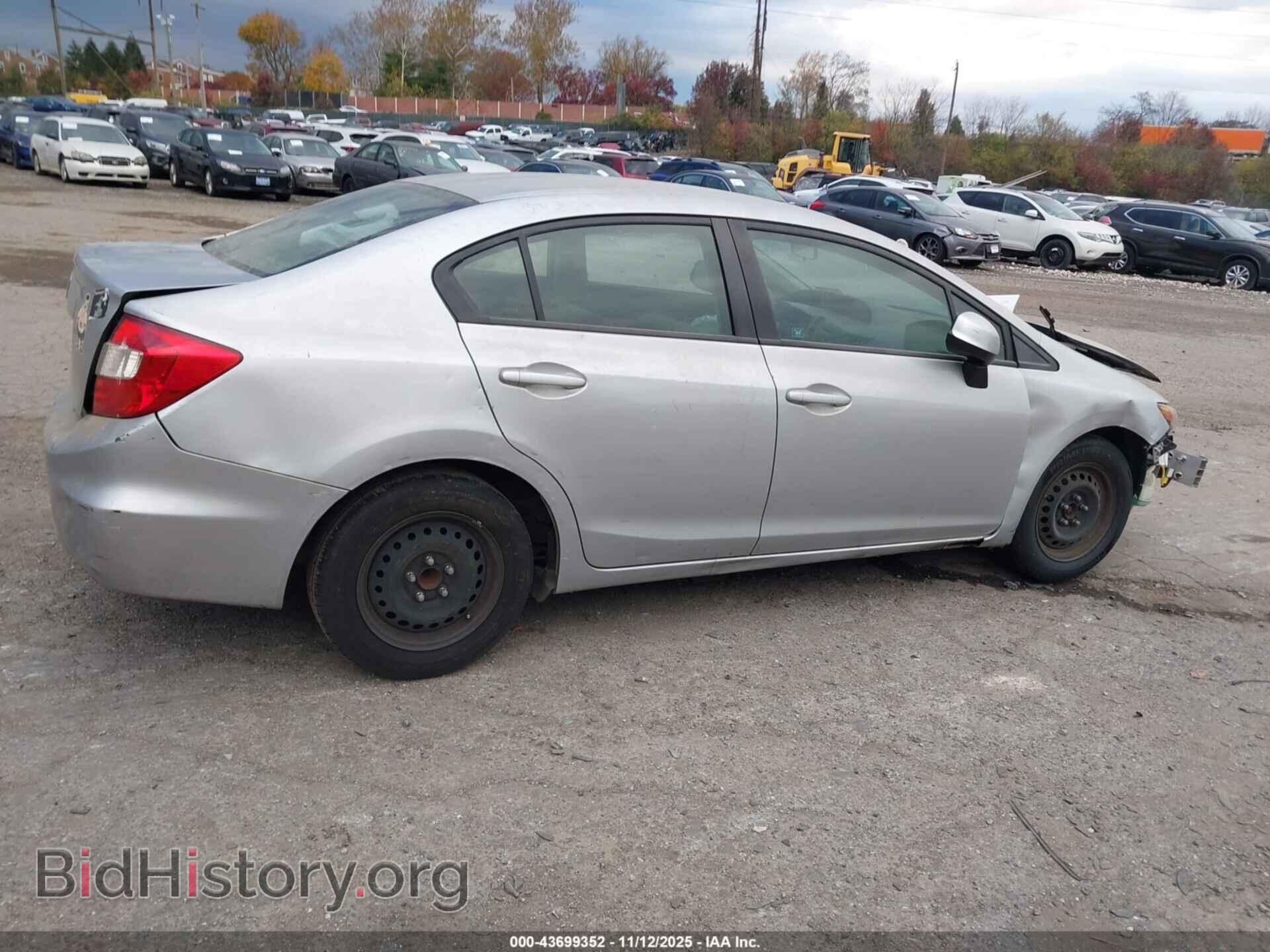 2012 HONDA CIVIC - VIN: 19XFB2F52CE342824 - Фото 4