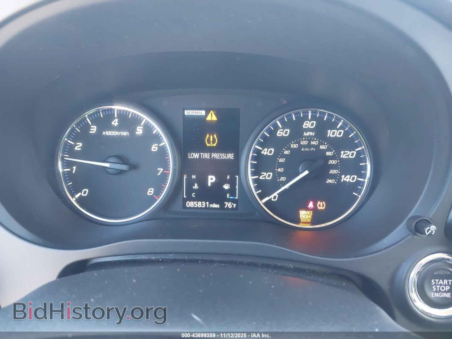 2019 MITSUBISHI OUTLANDER - VIN: JA4AZ3A33KZ013080 - Фото 7