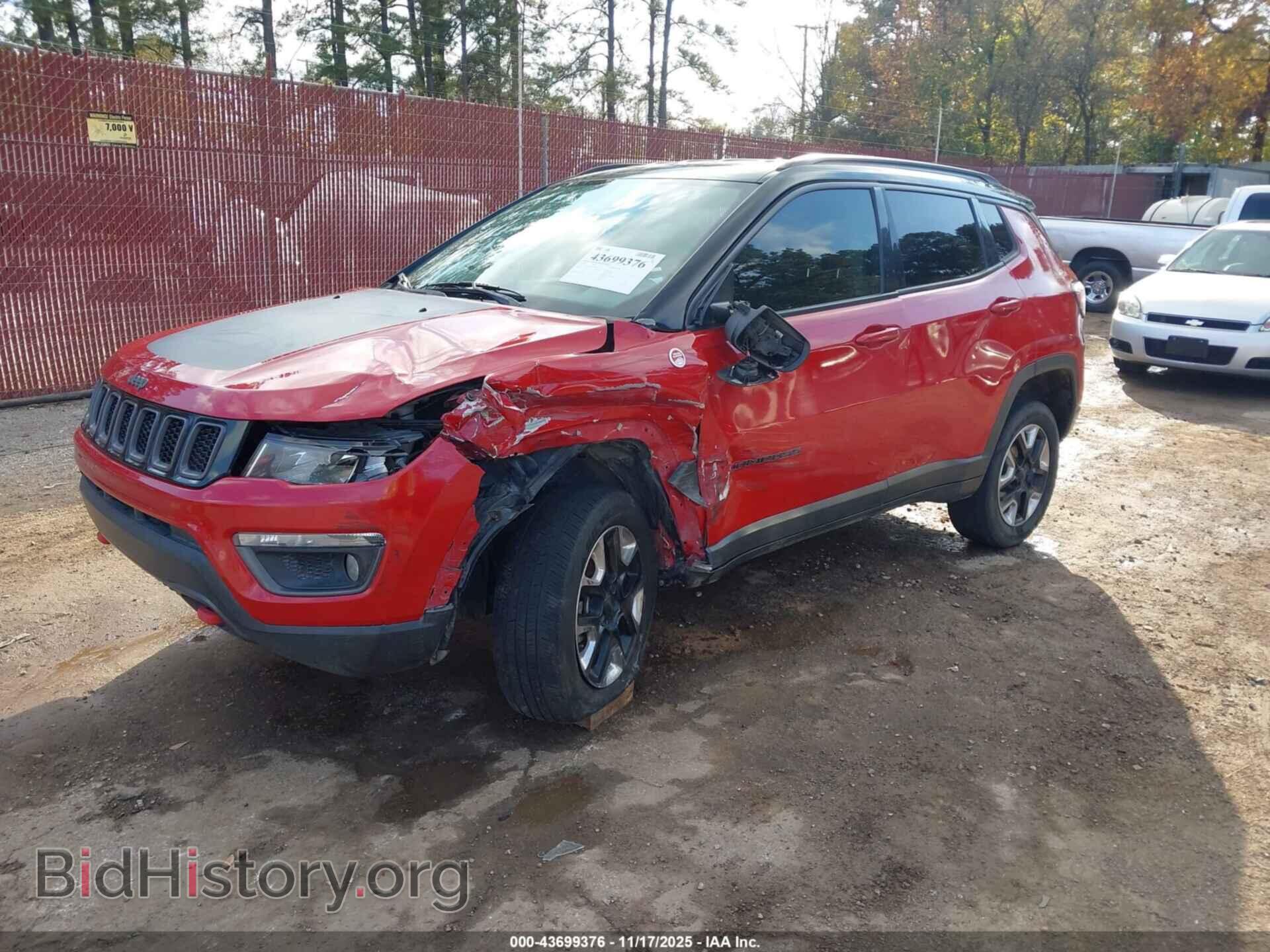 2018 JEEP COMPASS - VIN: 3C4NJDDB2JT419428 - Фото 2