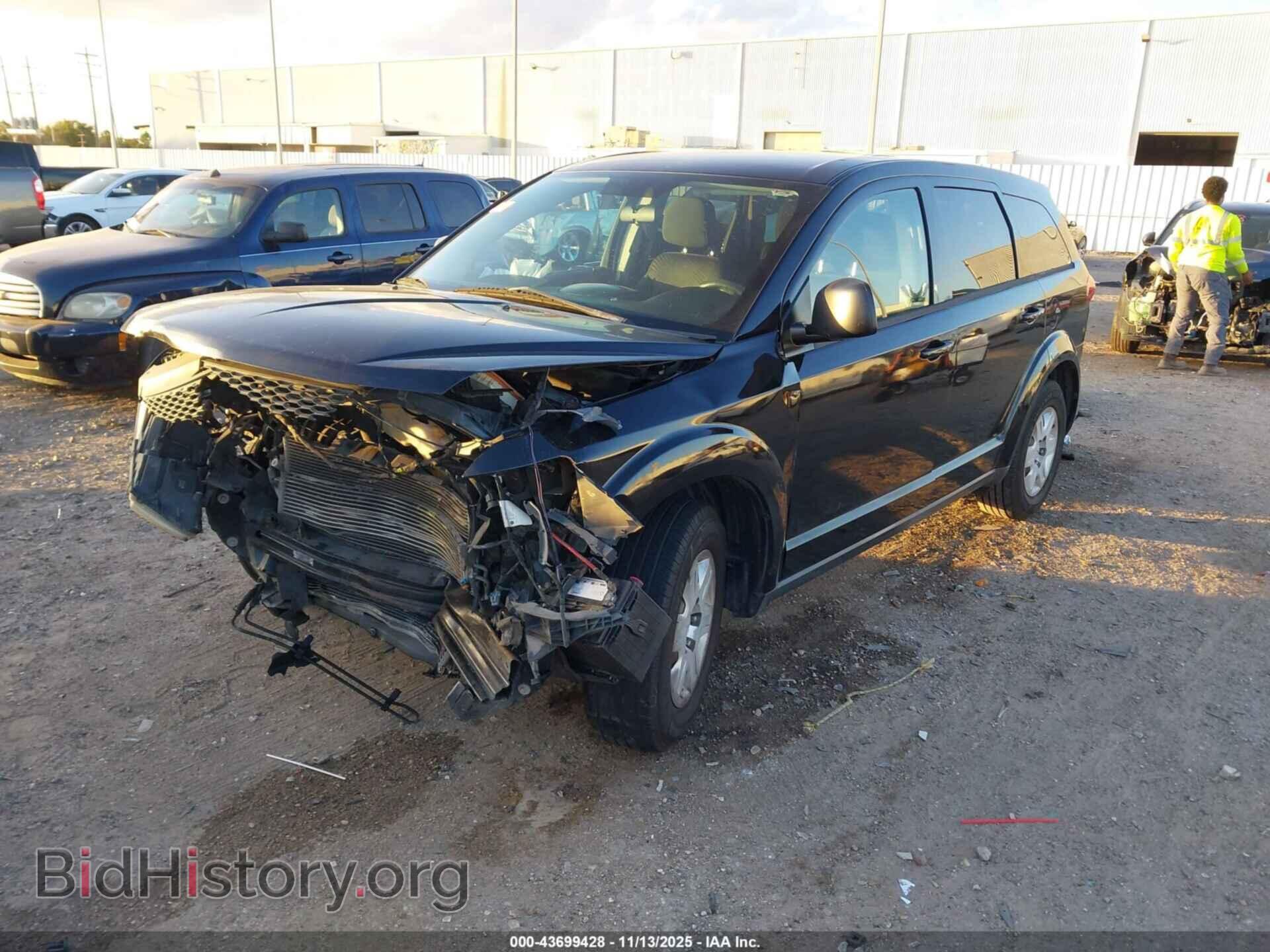 2012 DODGE JOURNEY - VIN: 3C4PDCAB1CT135211 - Фото 2