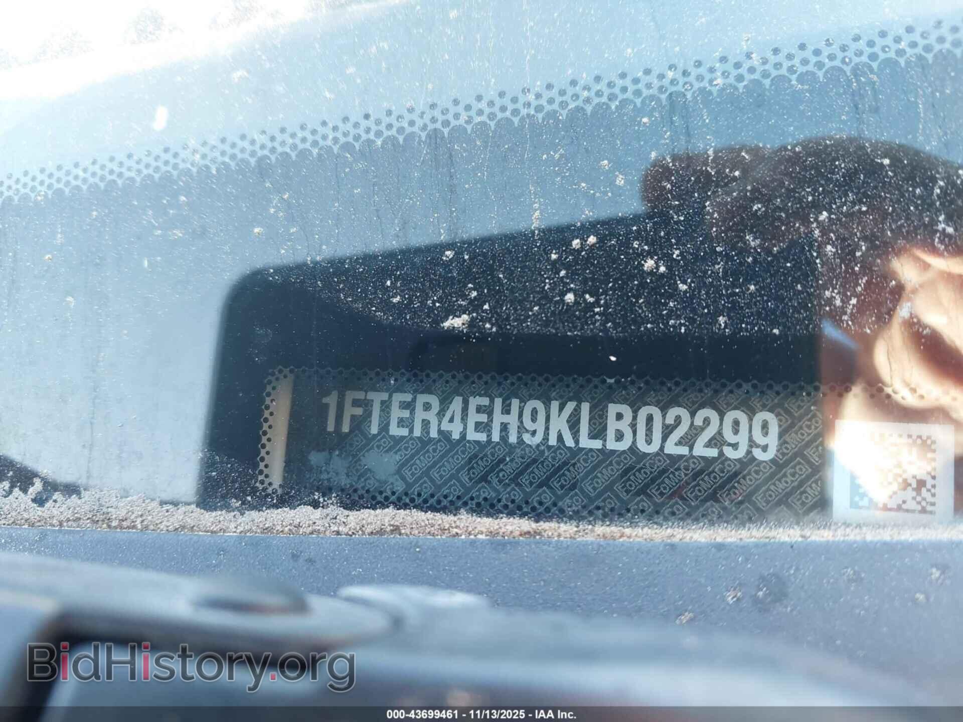 2019 FORD RANGER - VIN: 1FTER4EH9KLB02299 - Фото 9