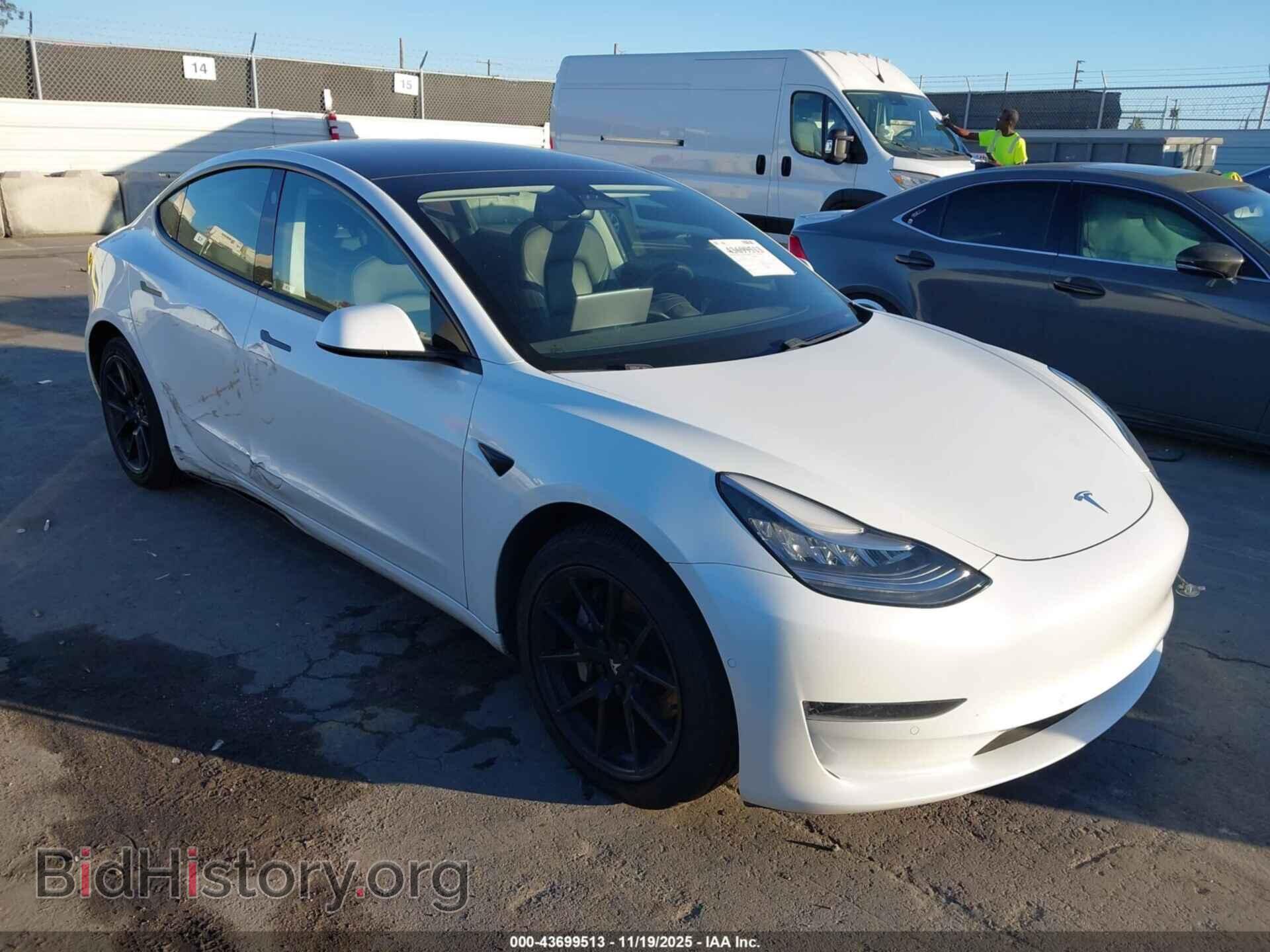 Photo 5YJ3E1EA6MF850552 - TESLA MODEL 3 2021