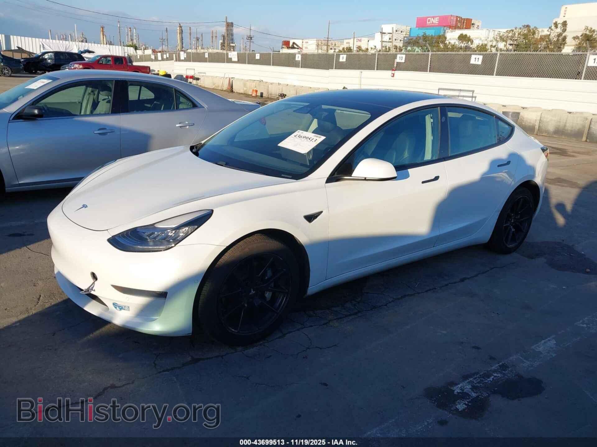 2021 TESLA MODEL 3 - VIN: 5YJ3E1EA6MF850552 - Фото 2