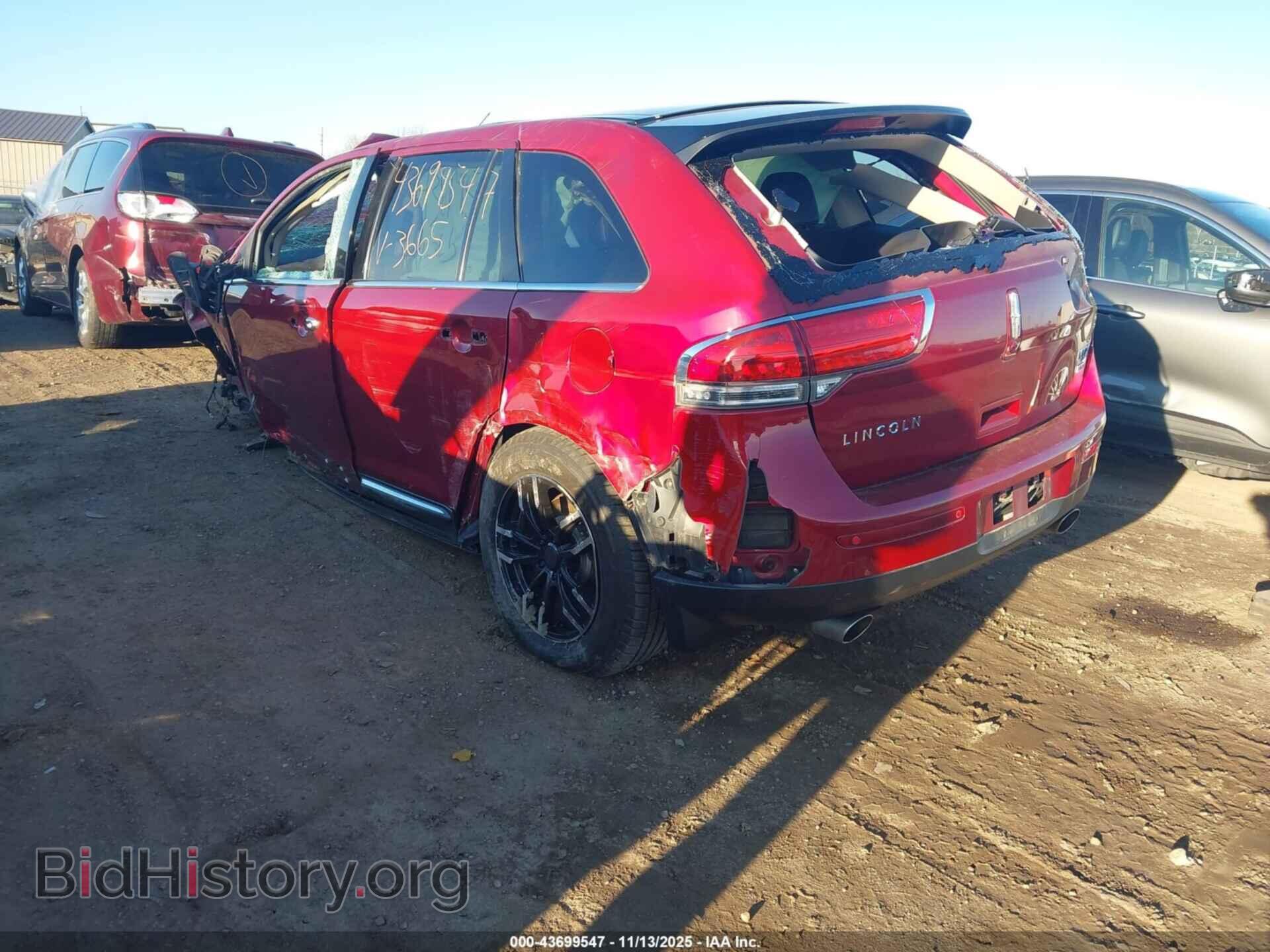 2013 LINCOLN MKX - VIN: 2LMDJ8JK2DBL13665 - Фото 3