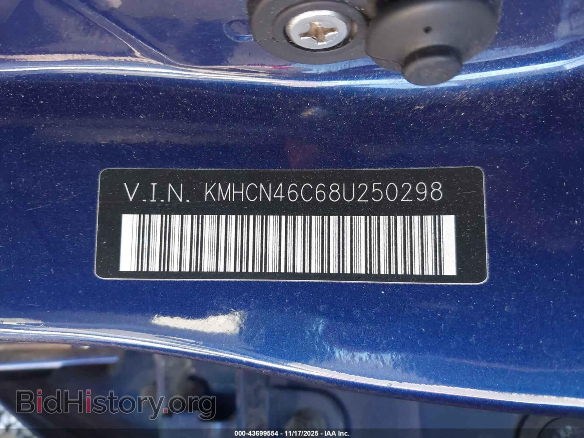 2008 HYUNDAI ACCENT - VIN: KMHCN46C68U250298 - Фото 9