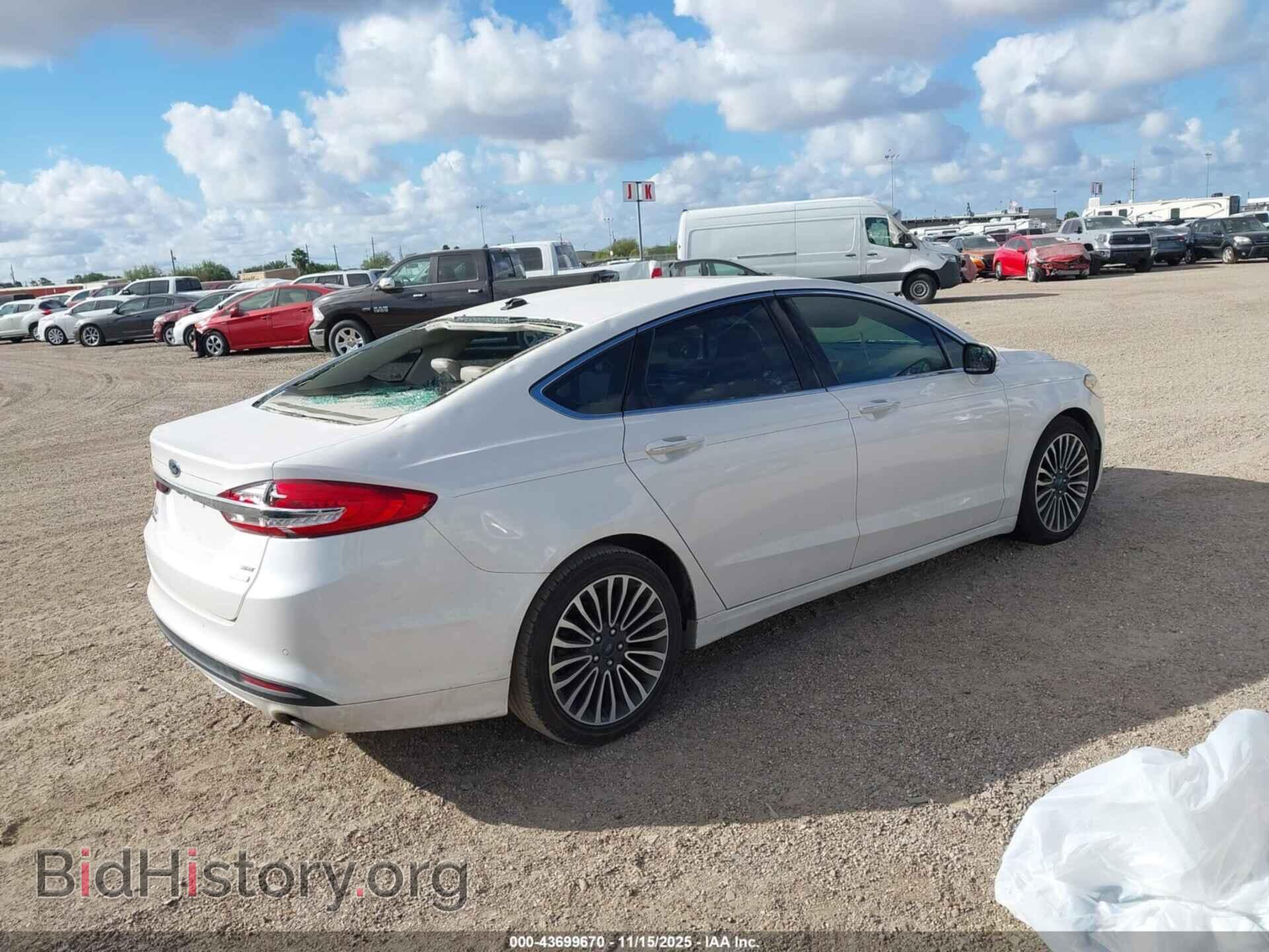 2018 FORD FUSION - VIN: 3FA6P0HD9JR240149 - Фото 4