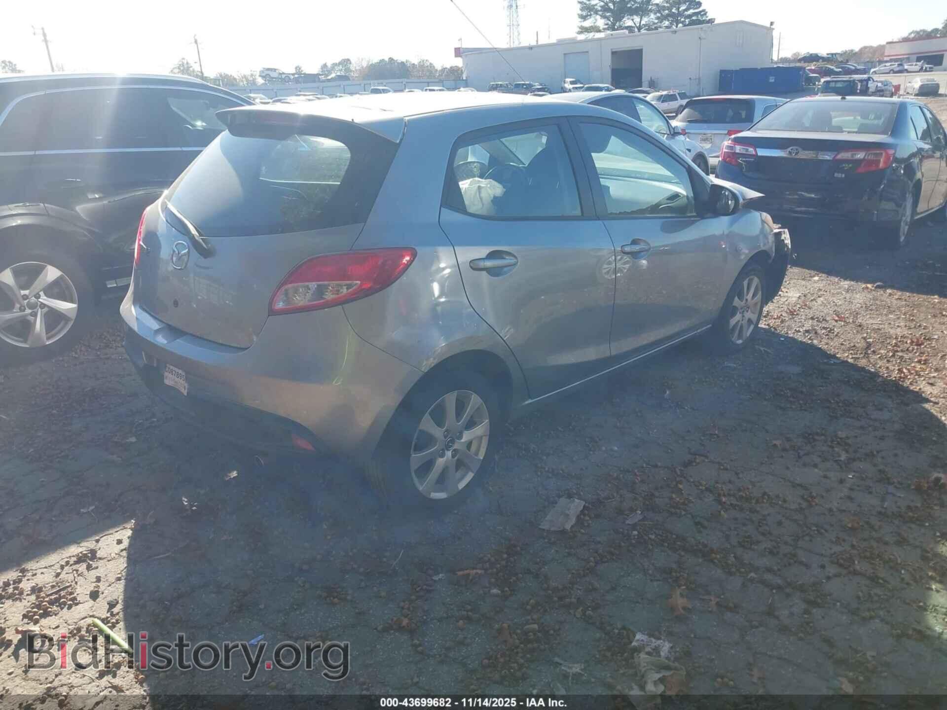 2014 MAZDA MAZDA2 - VIN: JM1DE1LZ0E0177495 - Фото 4