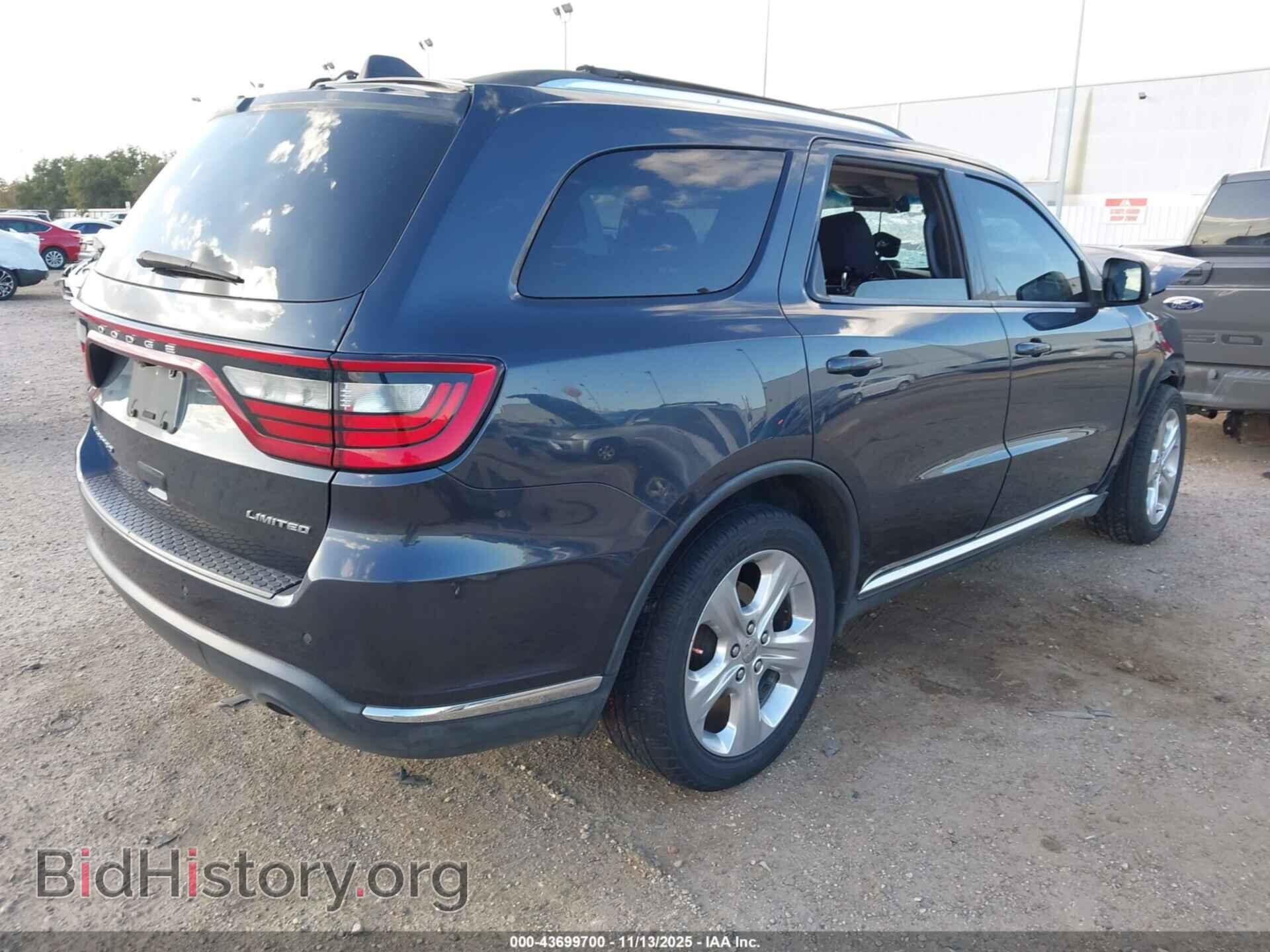 2014 DODGE DURANGO - VIN: 1C4RDHDG5EC596729 - Фото 4