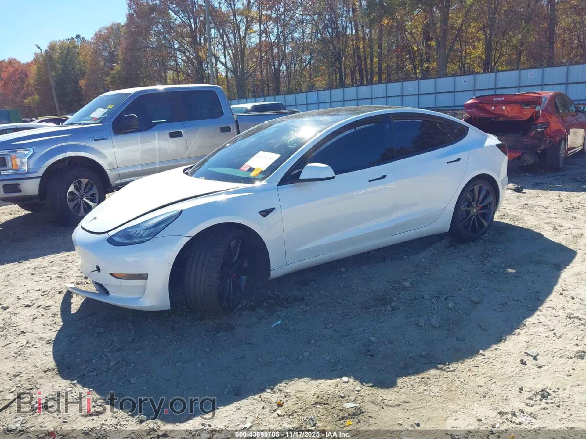 2020 TESLA MODEL 3 - VIN: 5YJ3E1EC5LF792045 - Фото 2