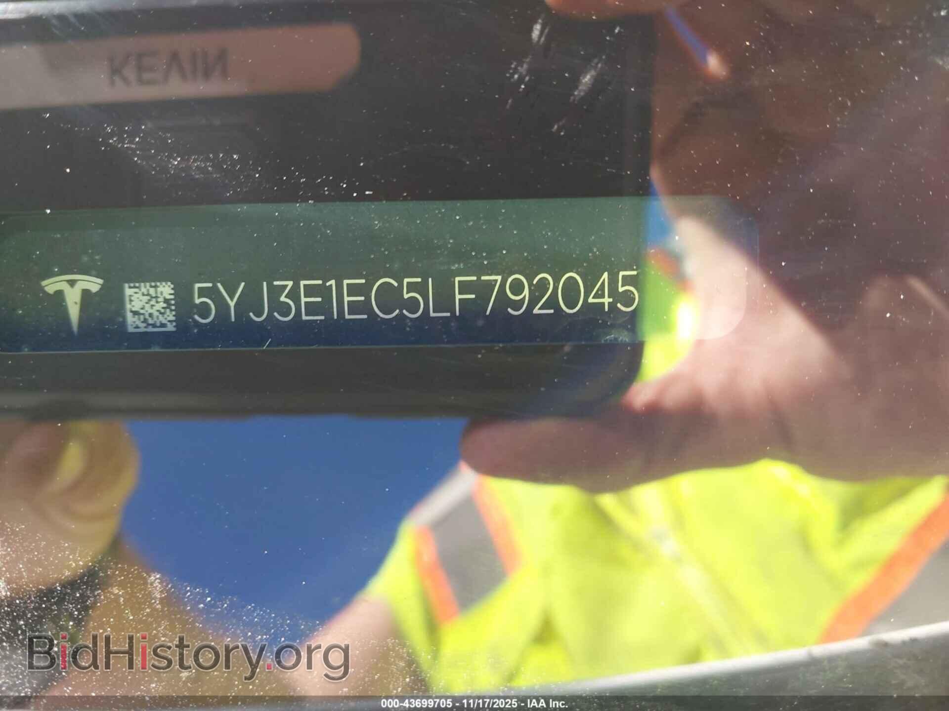 2020 TESLA MODEL 3 - VIN: 5YJ3E1EC5LF792045 - Фото 20