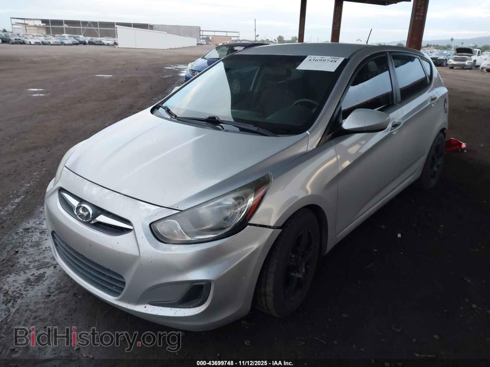 2014 HYUNDAI ACCENT - VIN: KMHCT5AE0EU177154 - Фото 2