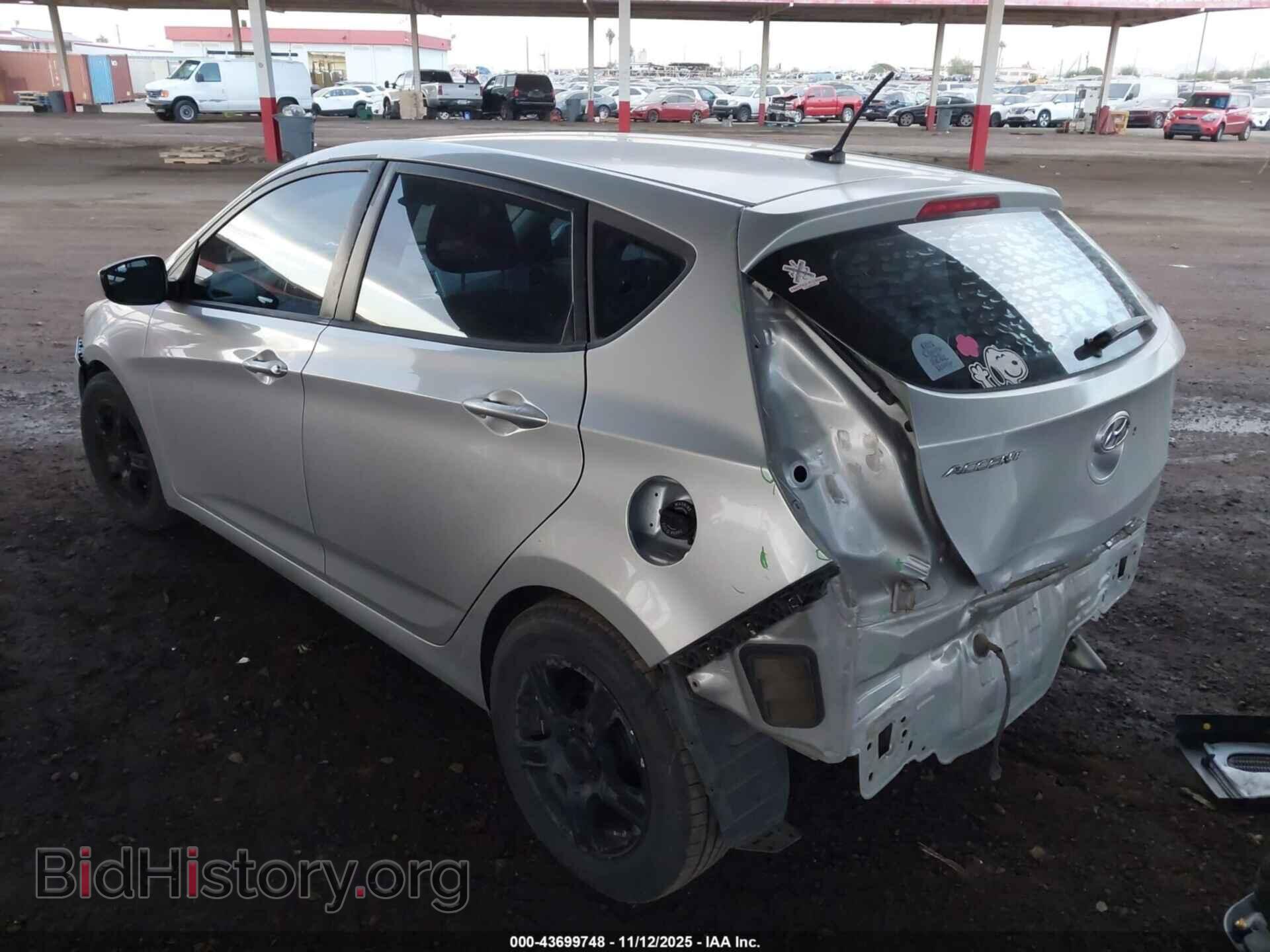 2014 HYUNDAI ACCENT - VIN: KMHCT5AE0EU177154 - Фото 3