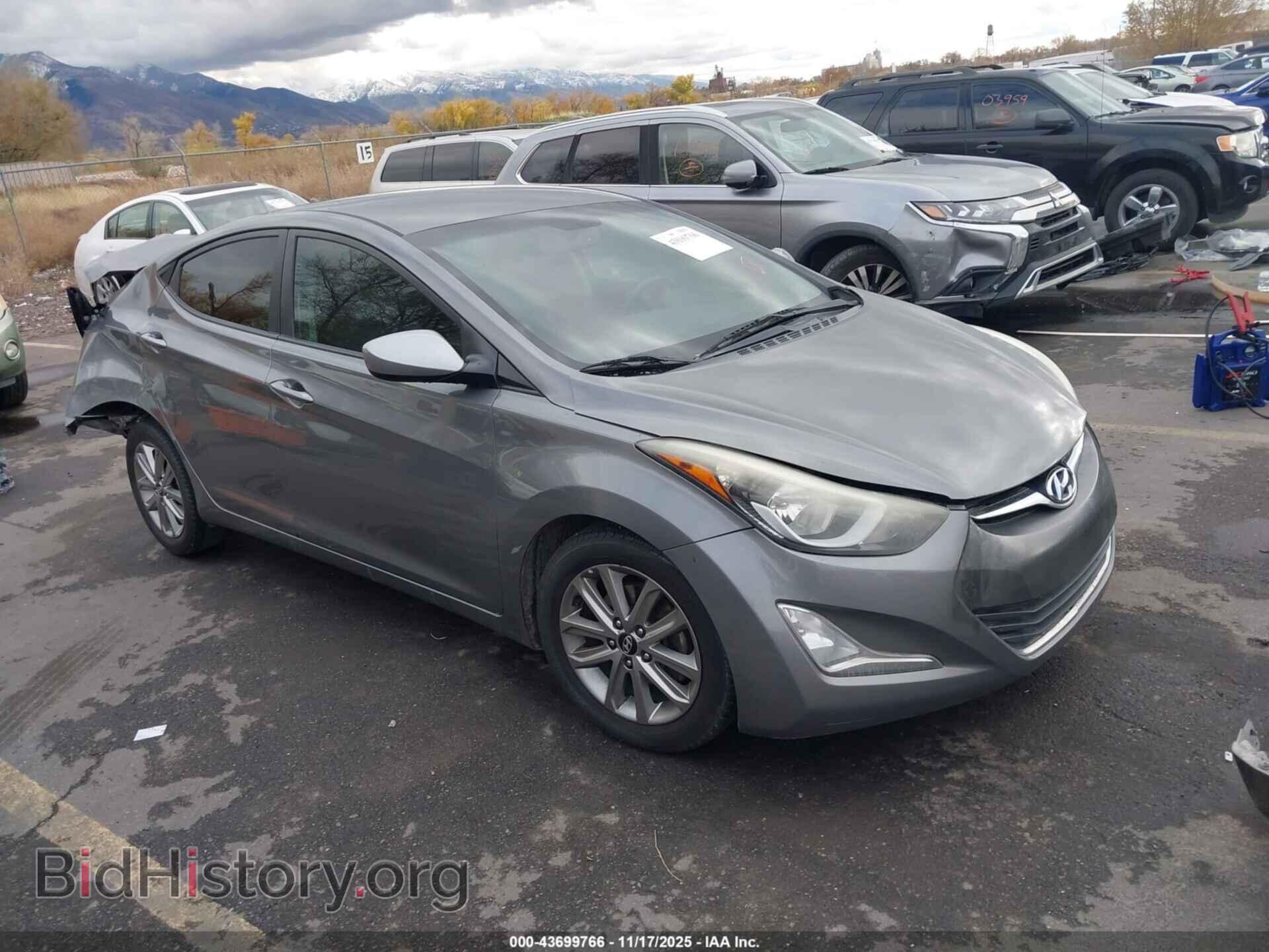 Фотография 5NPDH4AE4EH518831 - HYUNDAI ELANTRA 2014