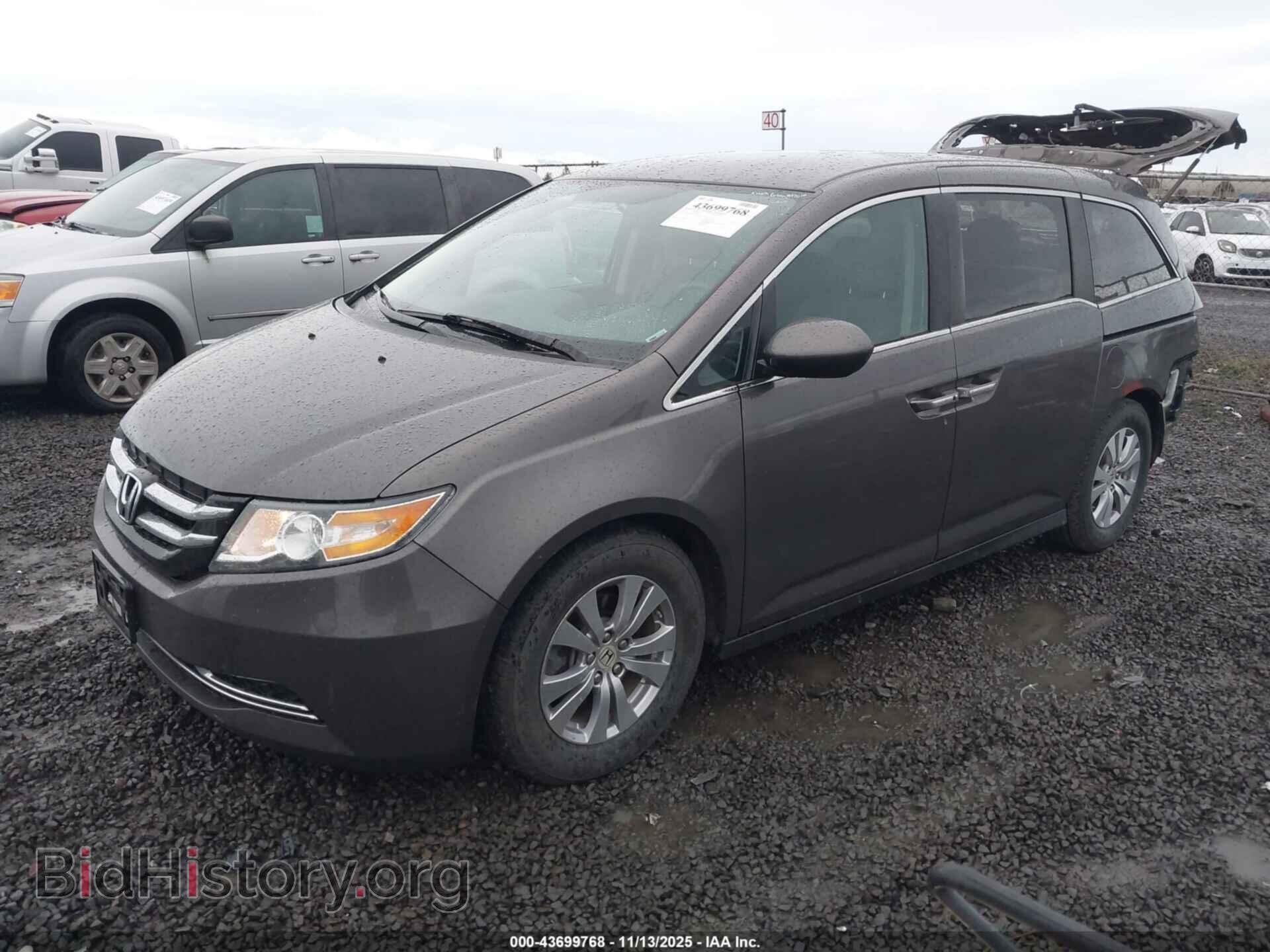 2014 HONDA ODYSSEY - VIN: 5FNRL5H47EB125749 - Фото 2