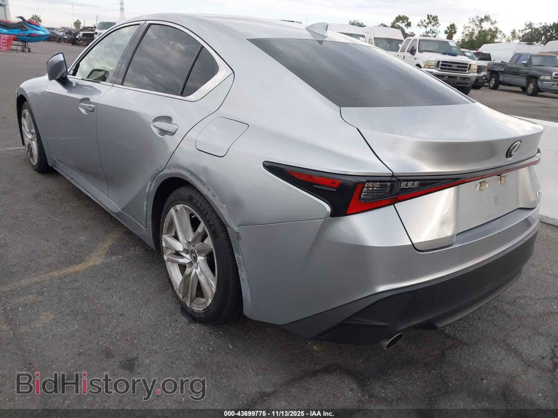 2021 LEXUS IS 300 - VIN: JTHCA1D25M5114322 - Фото 3