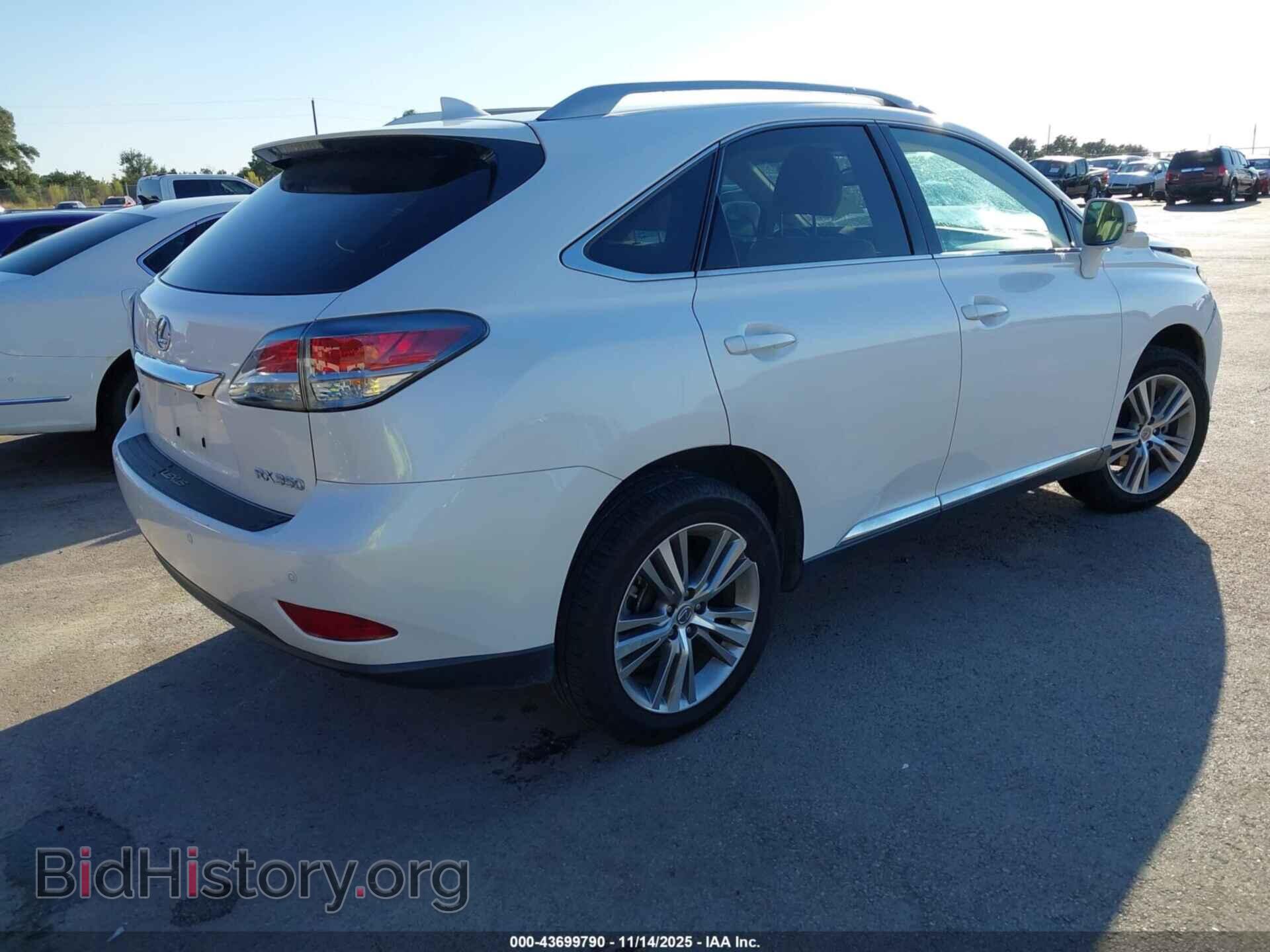 2015 LEXUS RX 350 - VIN: 2T2ZK1BA9FC183485 - Фото 4