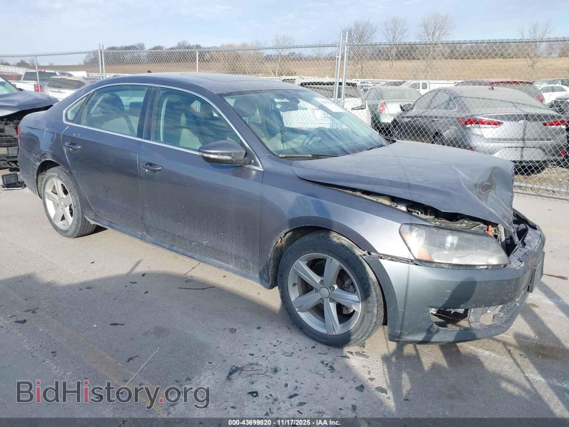 Фотография 1VWBN7A30CC024052 - VOLKSWAGEN PASSAT 2012