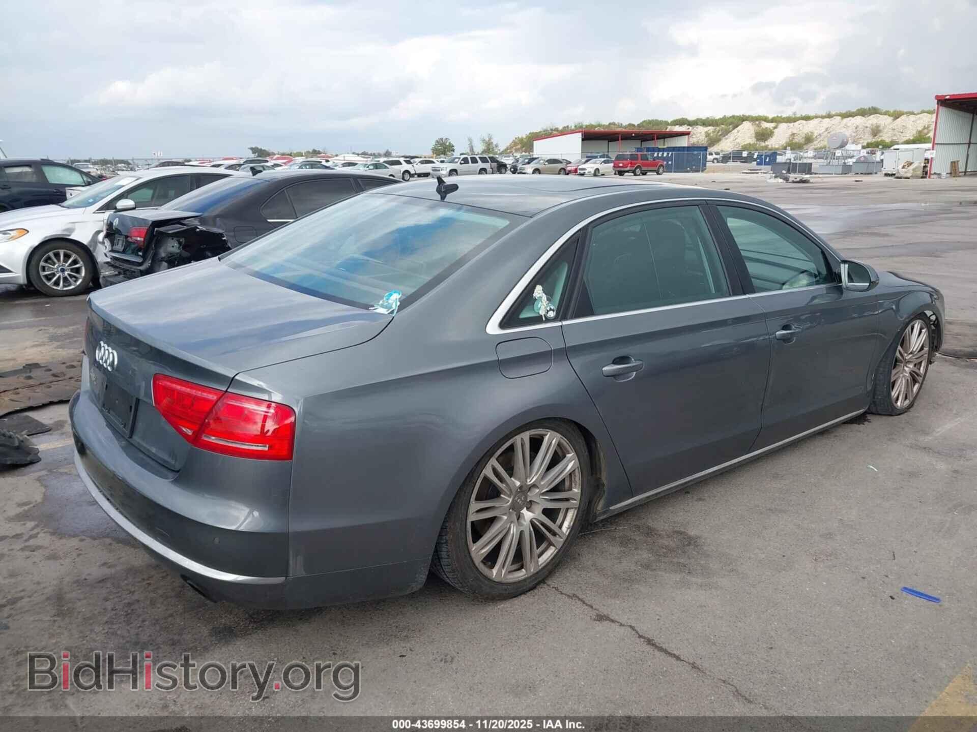 2014 AUDI A8 L - VIN: WAURGAFD9EN012884 - Фото 4