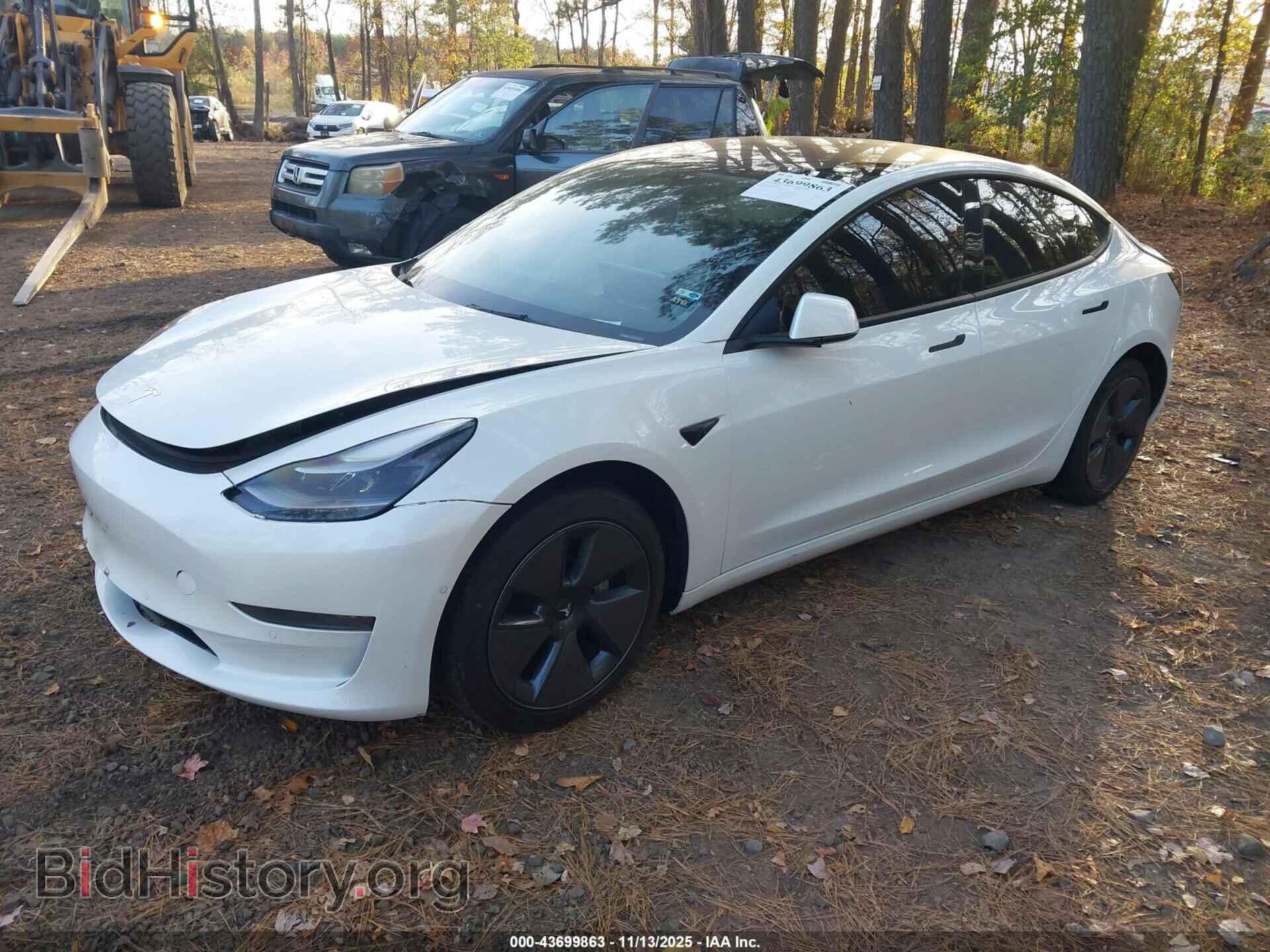2022 TESLA MODEL 3 - VIN: 5YJ3E1EA7NF126063 - Фото 2